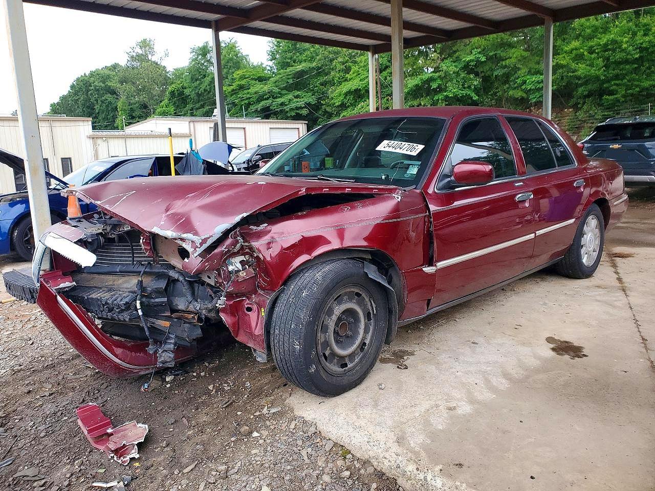2004 Mercury Grand Marquis Ls Maroon vin: 2MEFM75W04X688804