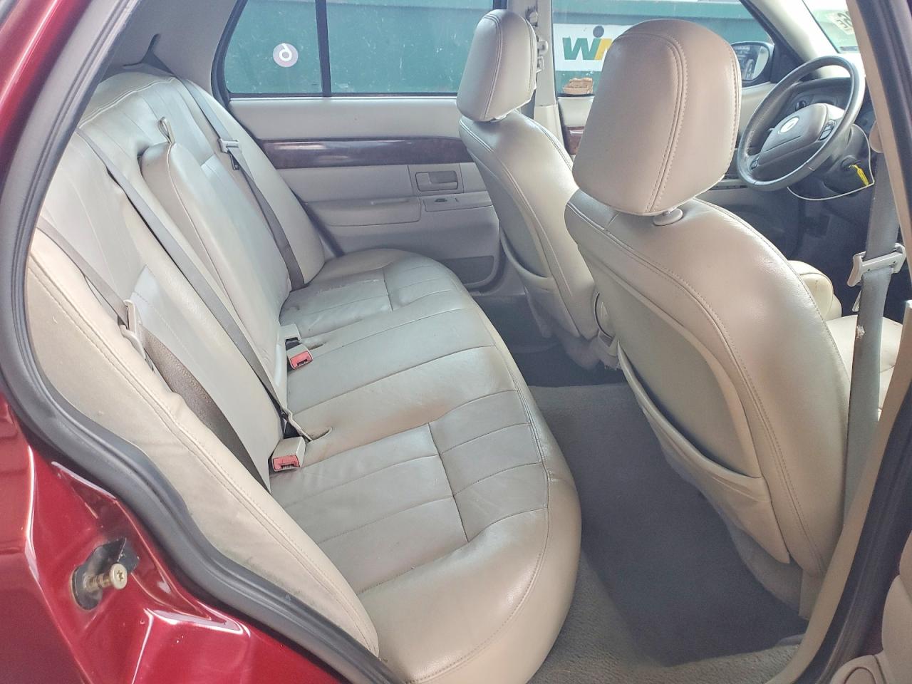 2004 Mercury Grand Marquis Ls Maroon vin: 2MEFM75W04X688804