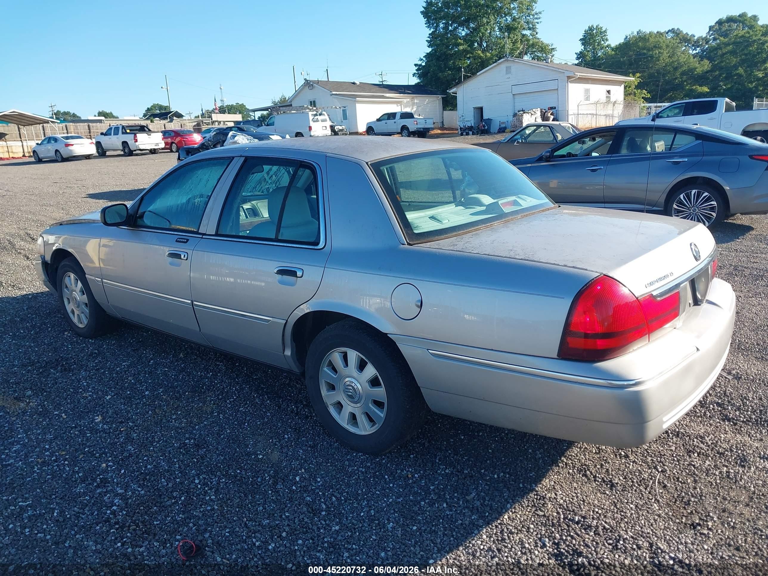 2005 Mercury Grand Marquis Ls/lse Gray vin: 2MEFM75W05X642956