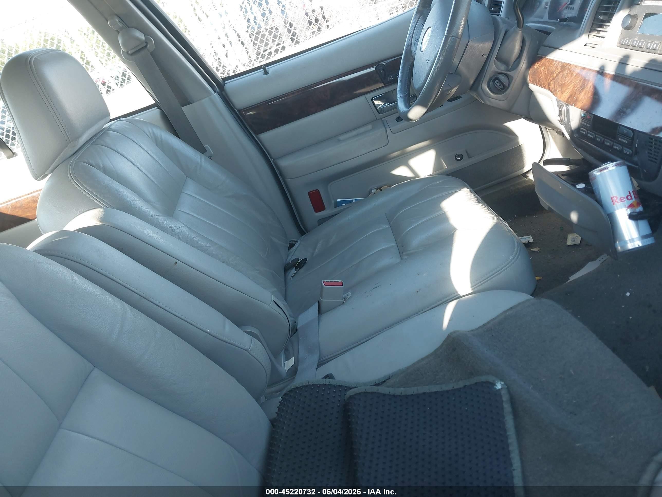 2005 Mercury Grand Marquis Ls/lse Gray vin: 2MEFM75W05X642956