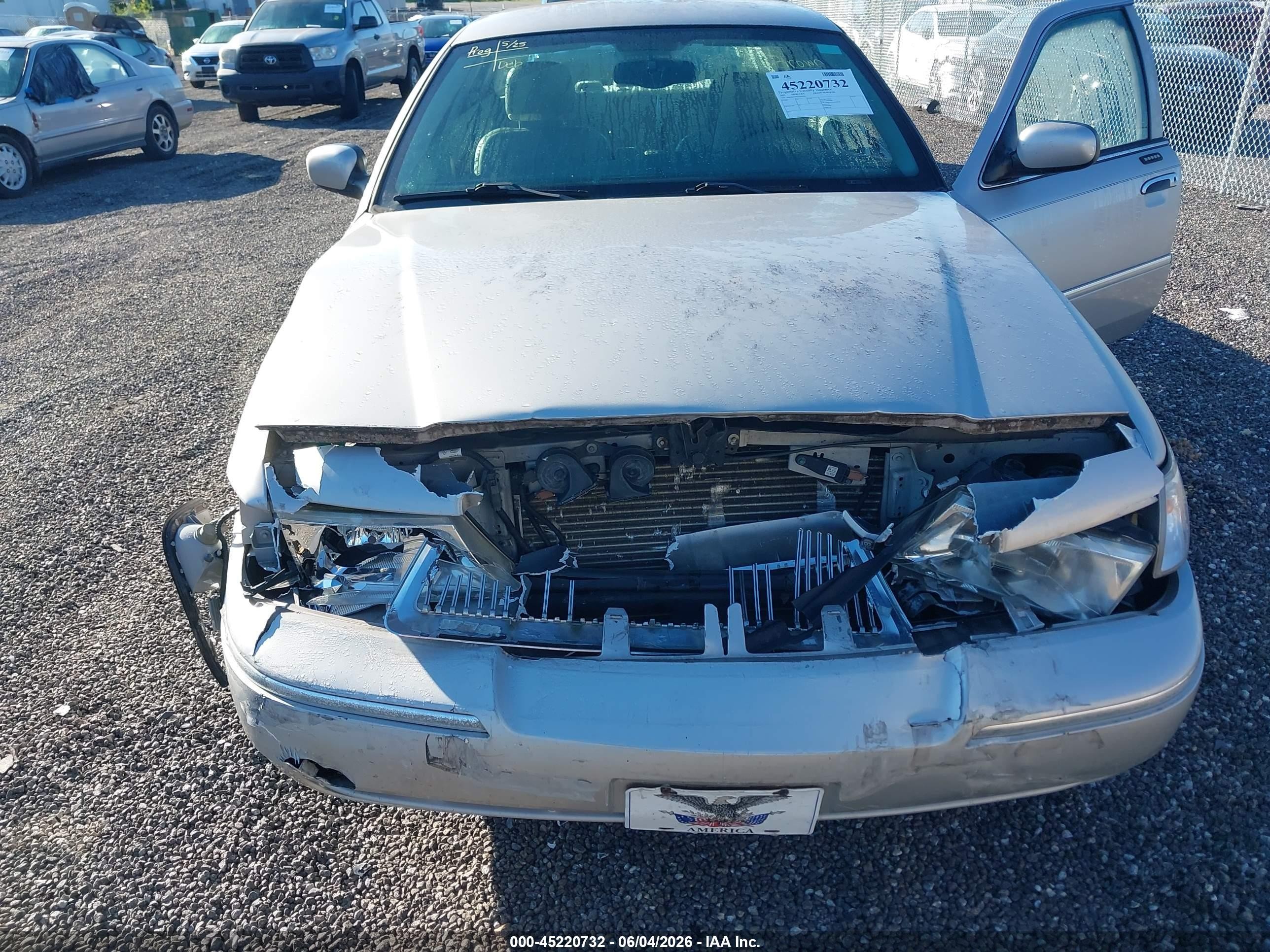 2005 Mercury Grand Marquis Ls/lse Gray vin: 2MEFM75W05X642956