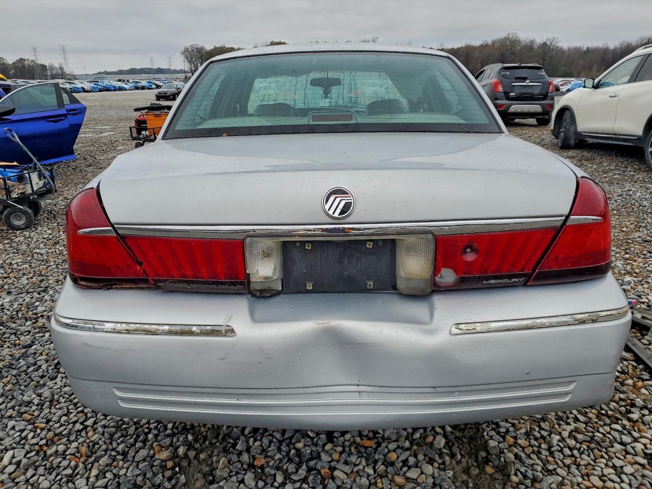 1998 Mercury Grand Marquis Ls Silver vin: 2MEFM75W0WX600806