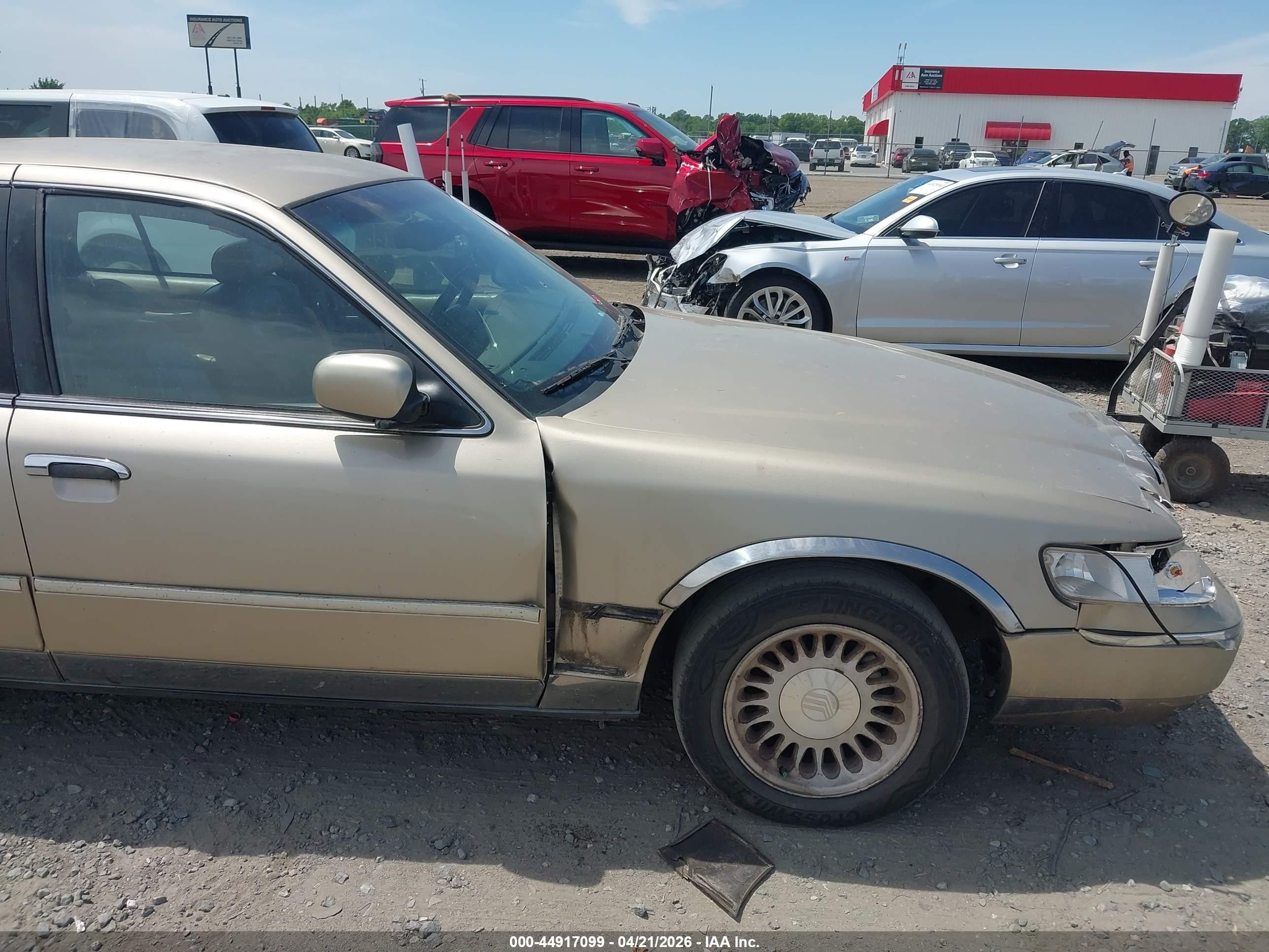 2000 Mercury Grand Marquis Ls Gold vin: 2MEFM75W0YX654920