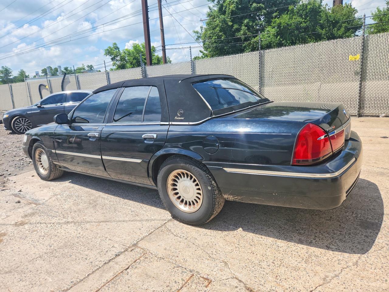 2000 Mercury Grand Marquis Ls Black vin: 2MEFM75W0YX663861