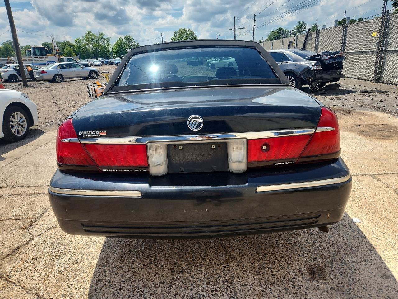2000 Mercury Grand Marquis Ls Black vin: 2MEFM75W0YX663861