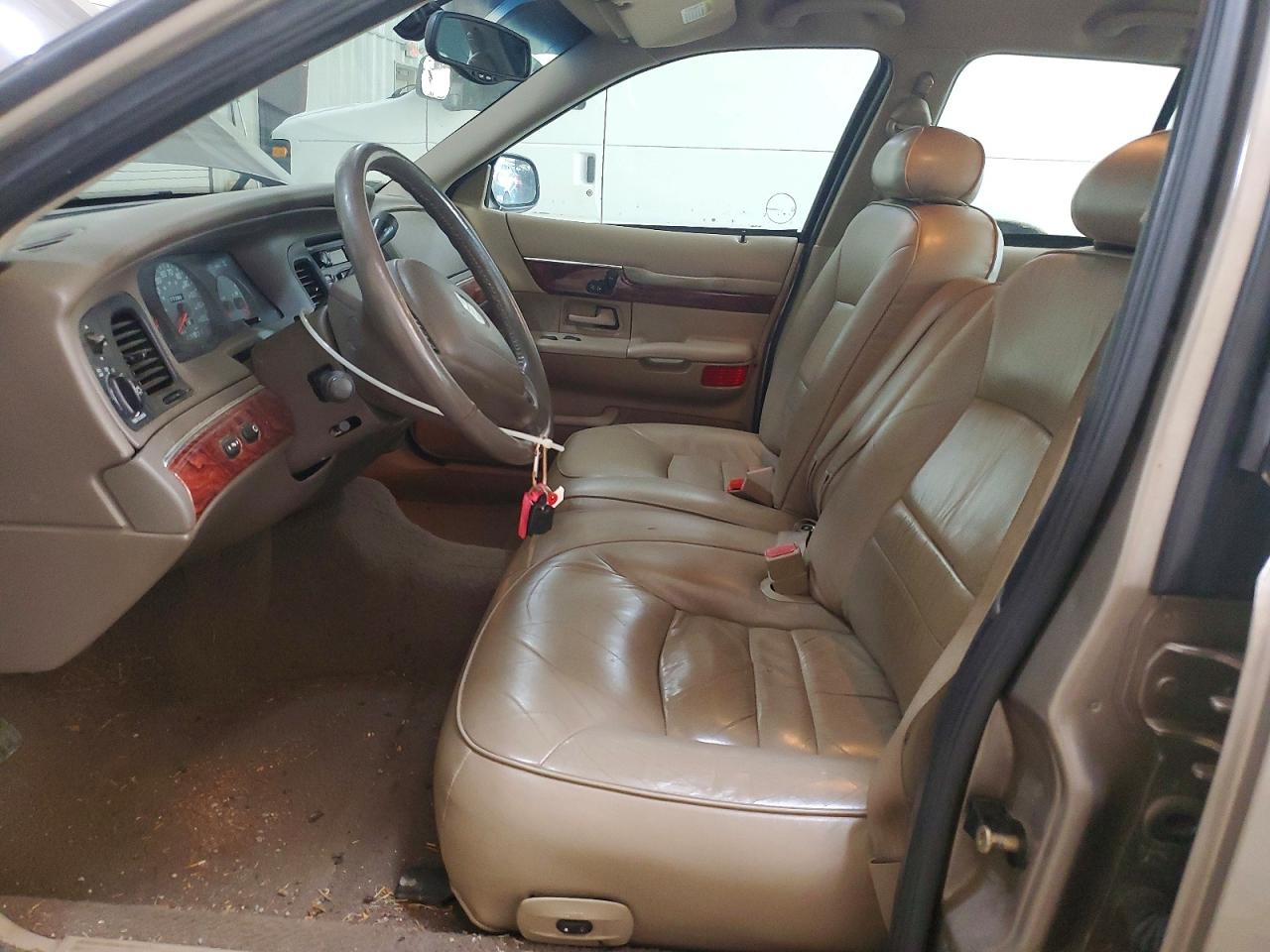 2001 Mercury Grand Marquis Ls Tan vin: 2MEFM75W11X662790