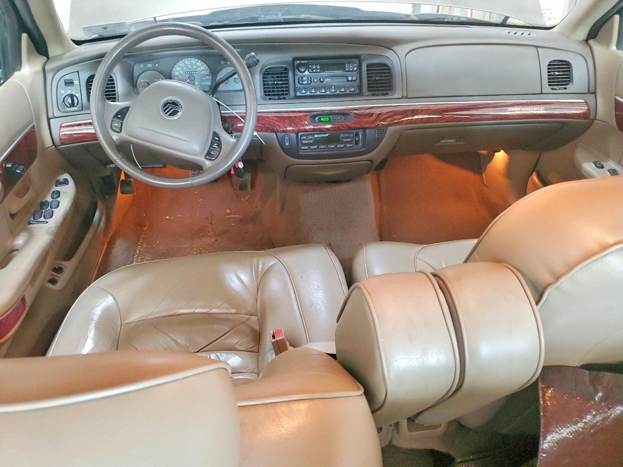 2001 Mercury Grand Marquis Ls Tan vin: 2MEFM75W11X662790