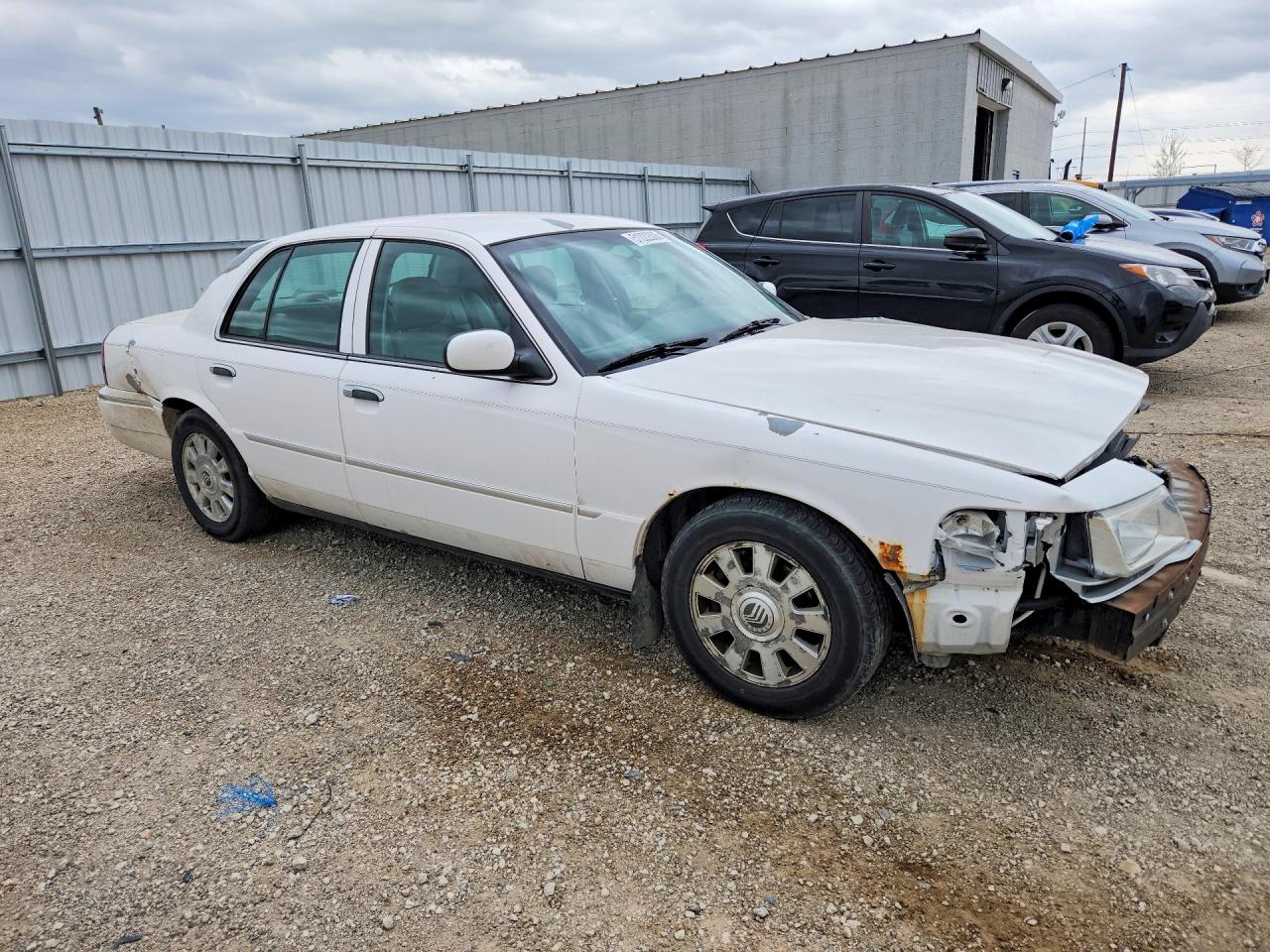 2003 Mercury Grand Marquis Ls White vin: 2MEFM75W13X686915