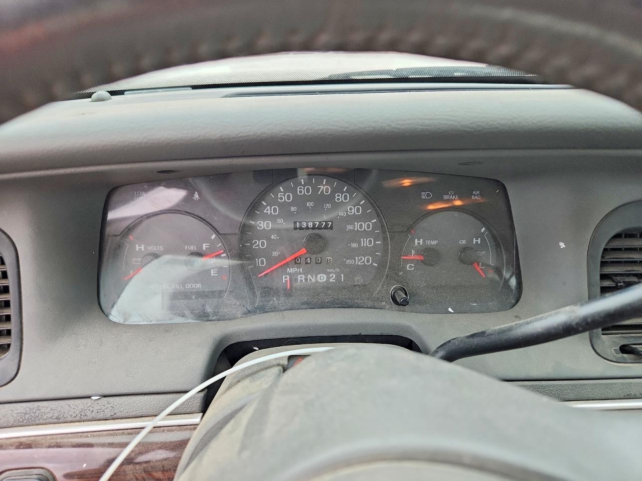 2003 Mercury Grand Marquis Ls White vin: 2MEFM75W13X686915