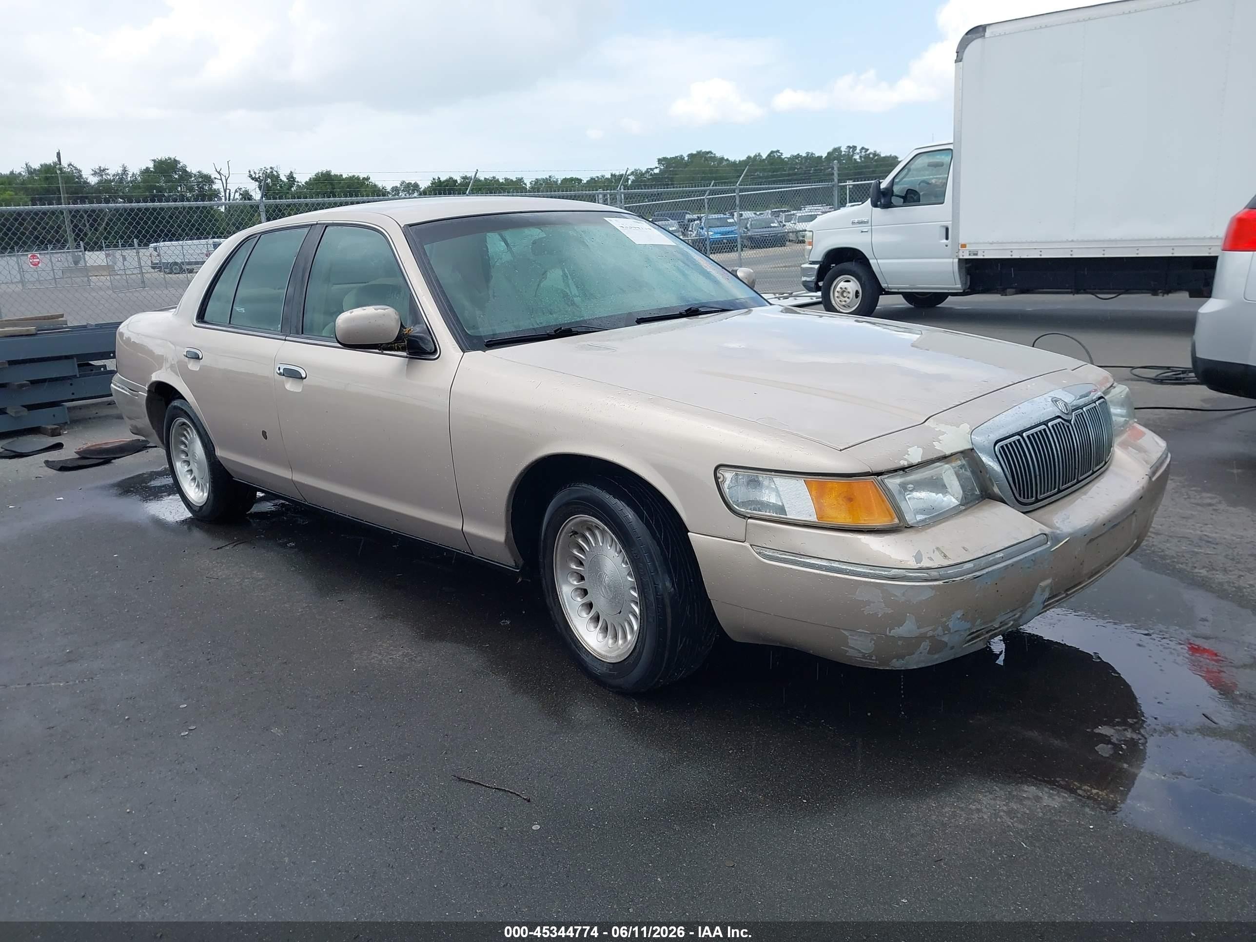 1998 Mercury Grand Marquis   Beige vin: 2MEFM75W1WX628274