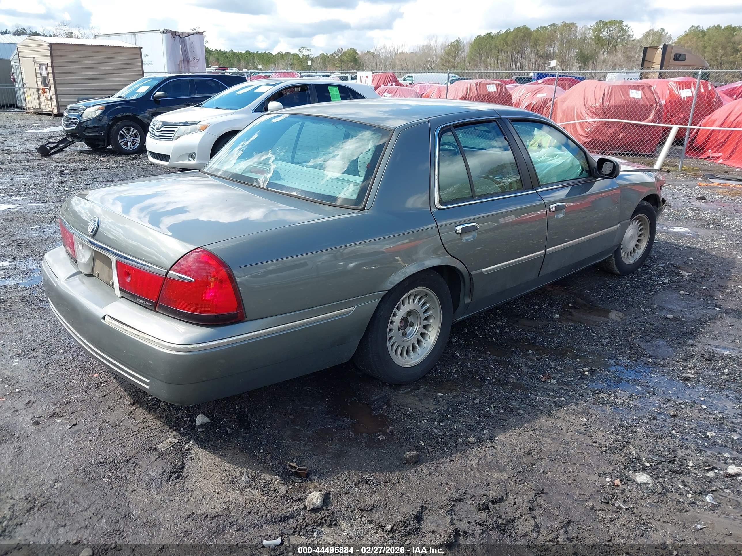 1998 Mercury Grand Marquis   Gray vin: 2MEFM75W1WX637007