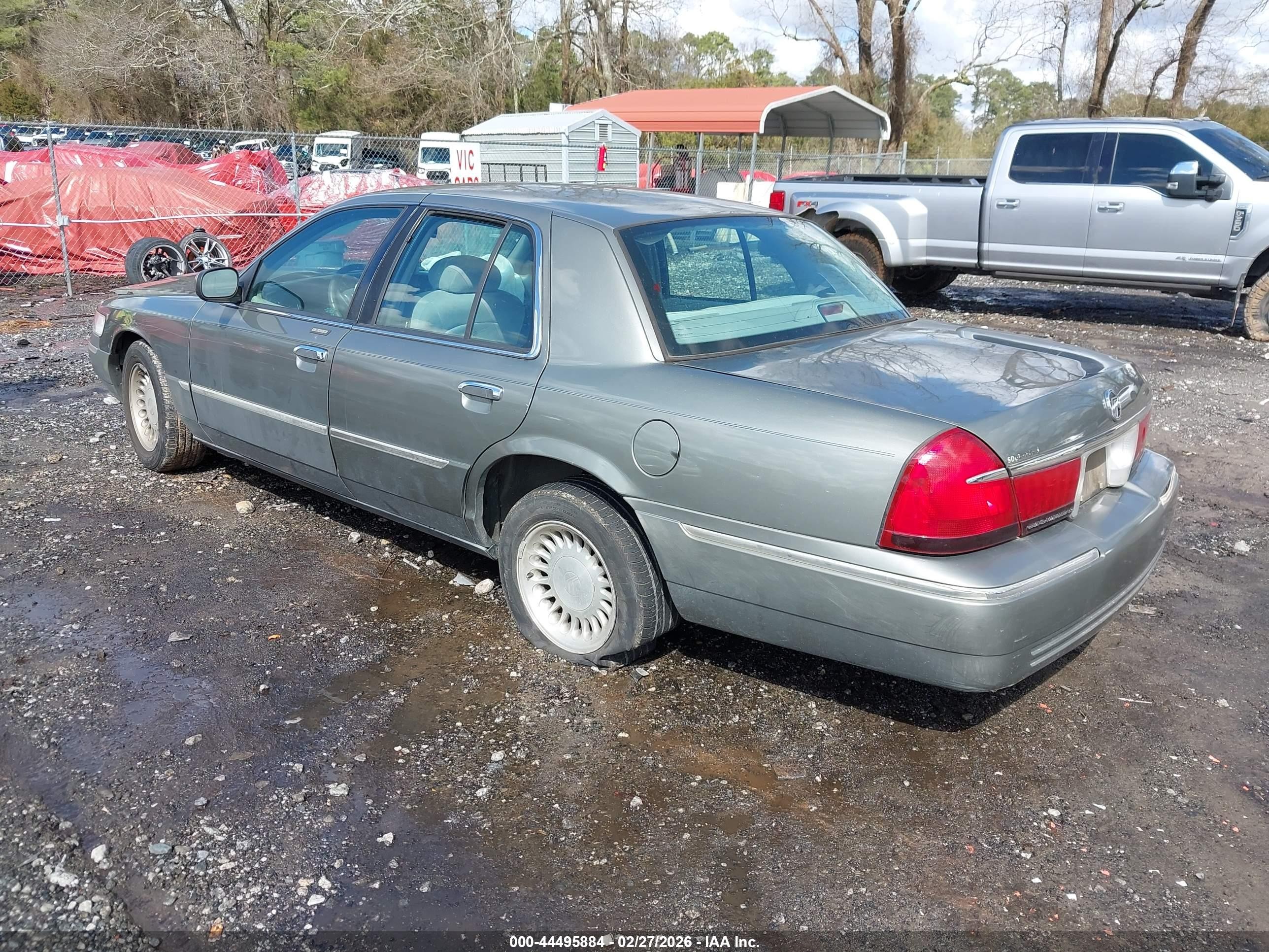 1998 Mercury Grand Marquis   Gray vin: 2MEFM75W1WX637007