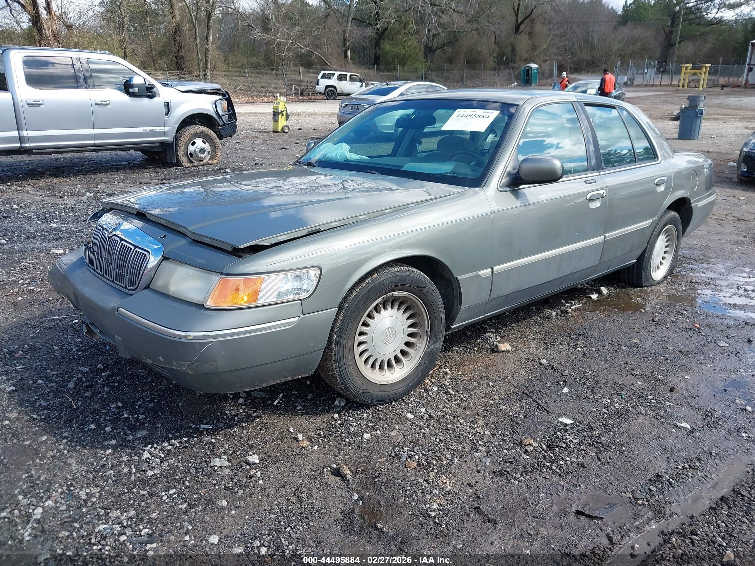 1998 Mercury Grand Marquis   Gray vin: 2MEFM75W1WX637007