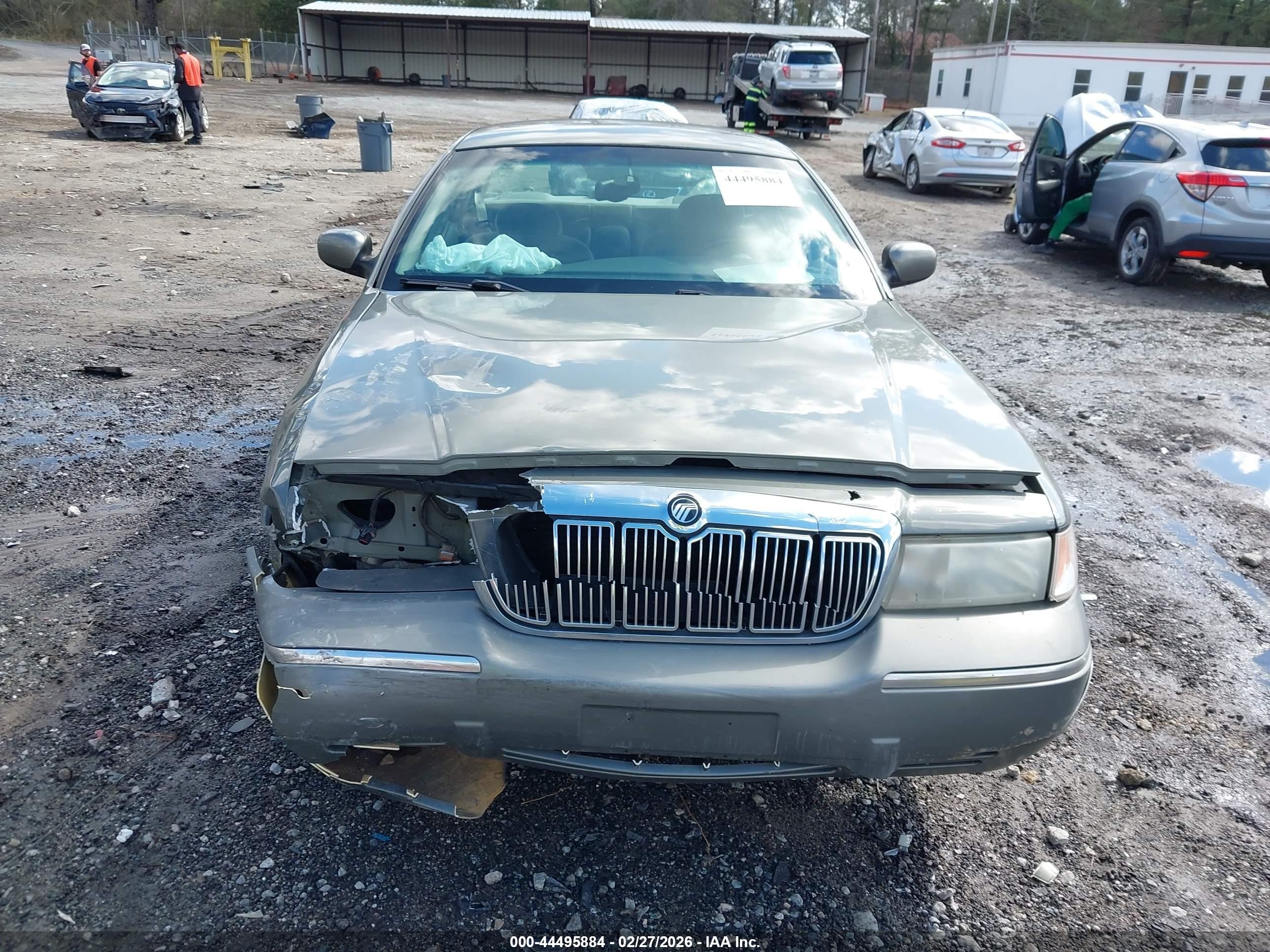 1998 Mercury Grand Marquis   Gray vin: 2MEFM75W1WX637007