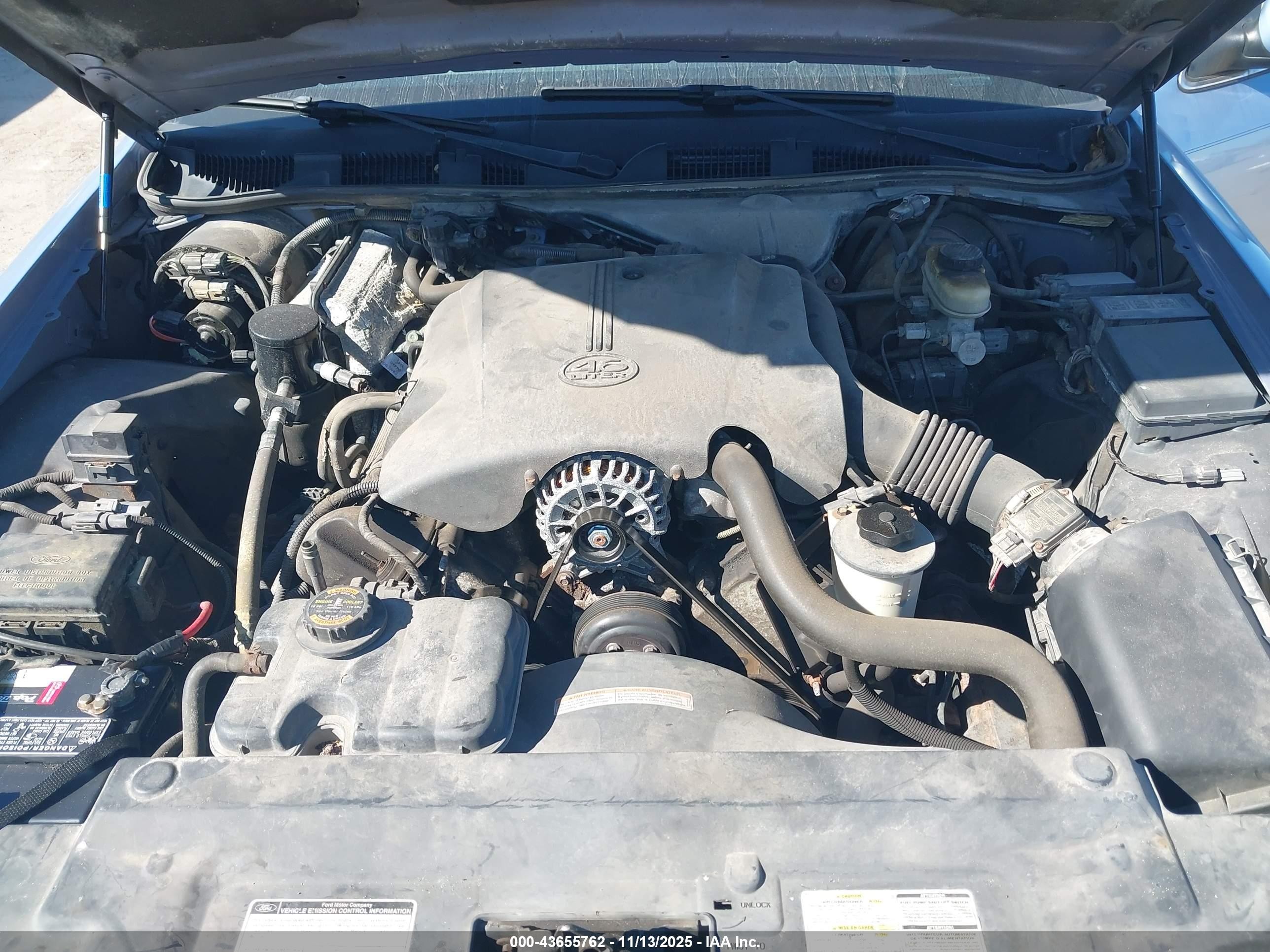 1998 Mercury Grand Marquis   Blue vin: 2MEFM75W1WX682027