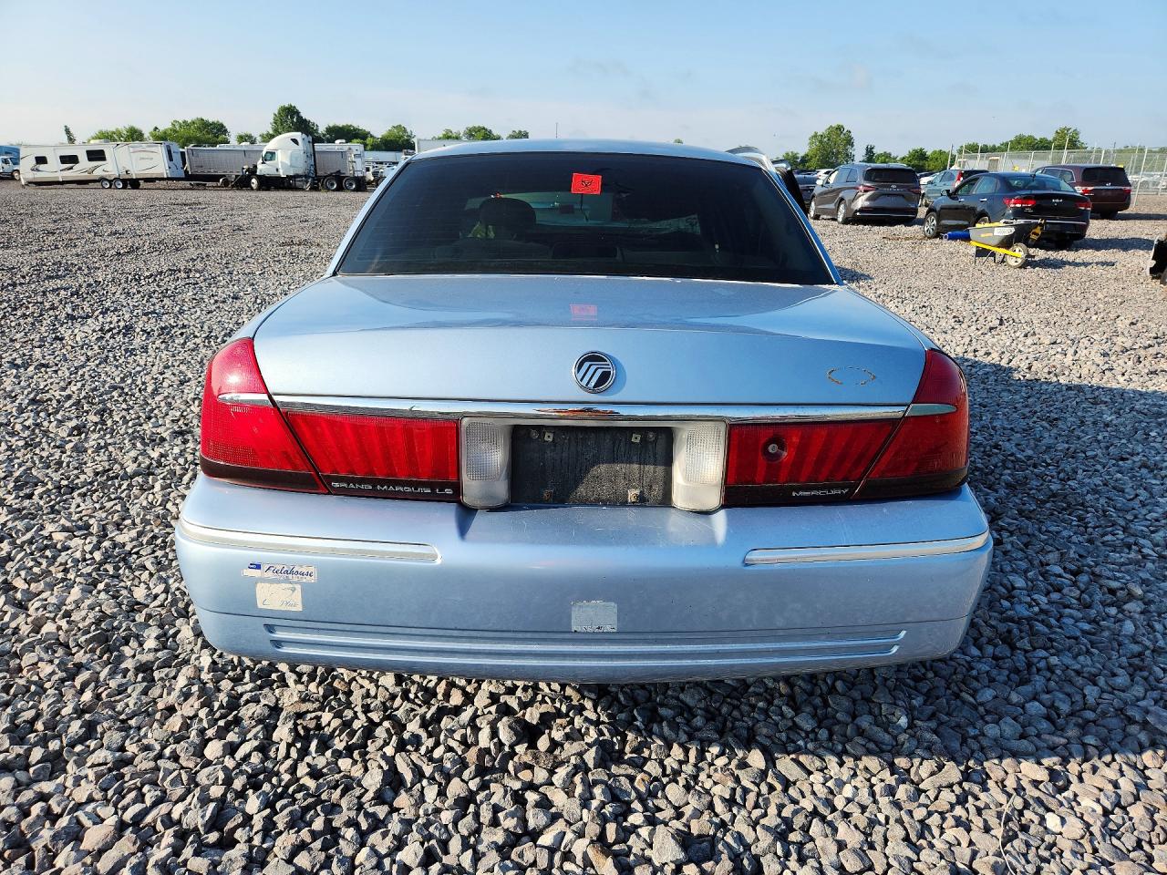 2000 Mercury Grand Marquis Ls Blue vin: 2MEFM75W1YX617679