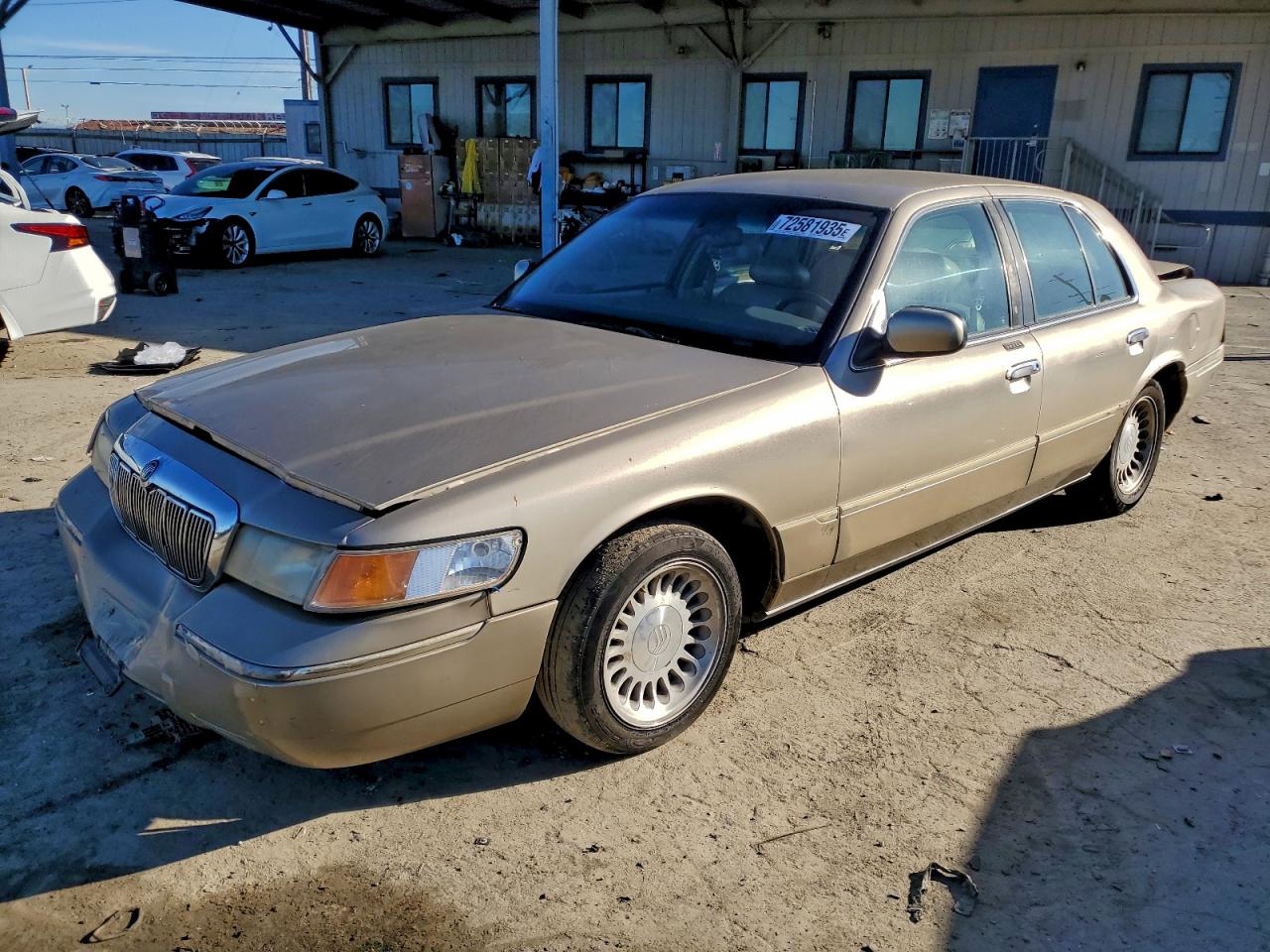 2000 Mercury Grand Marquis Ls Gold vin: 2MEFM75W1YX627578