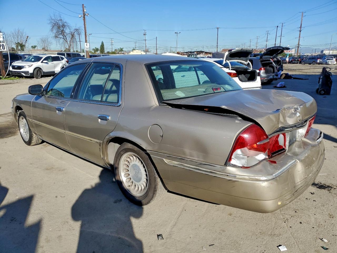 2000 Mercury Grand Marquis Ls Gold vin: 2MEFM75W1YX627578