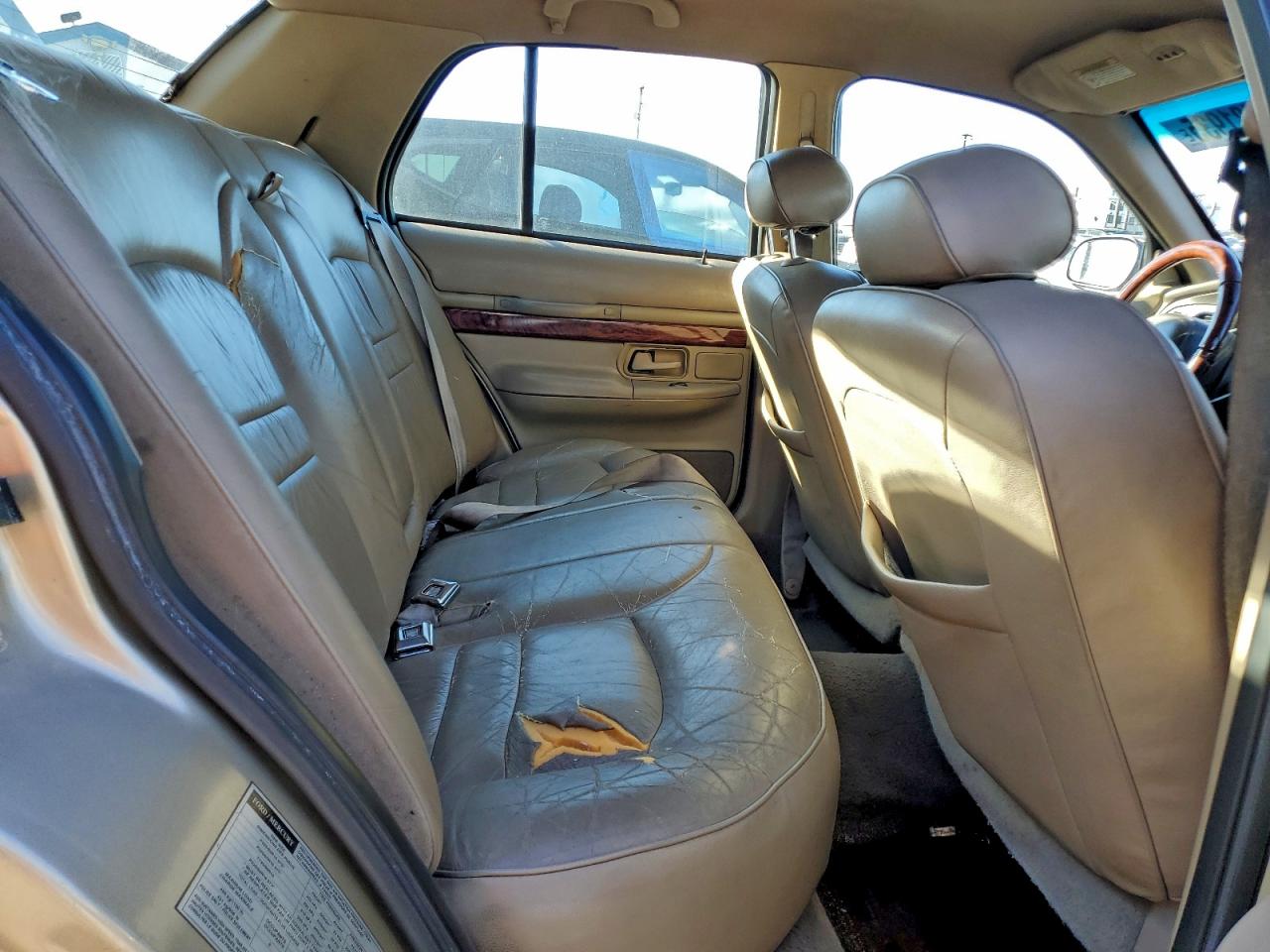 2000 Mercury Grand Marquis Ls Gold vin: 2MEFM75W1YX627578