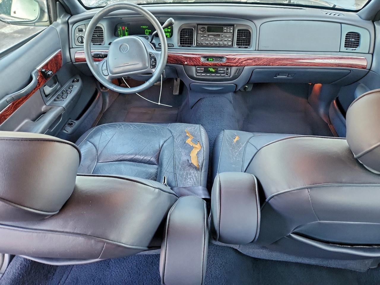 2000 Mercury Grand Marquis Ls Синий vin: 2MEFM75W1YX666235