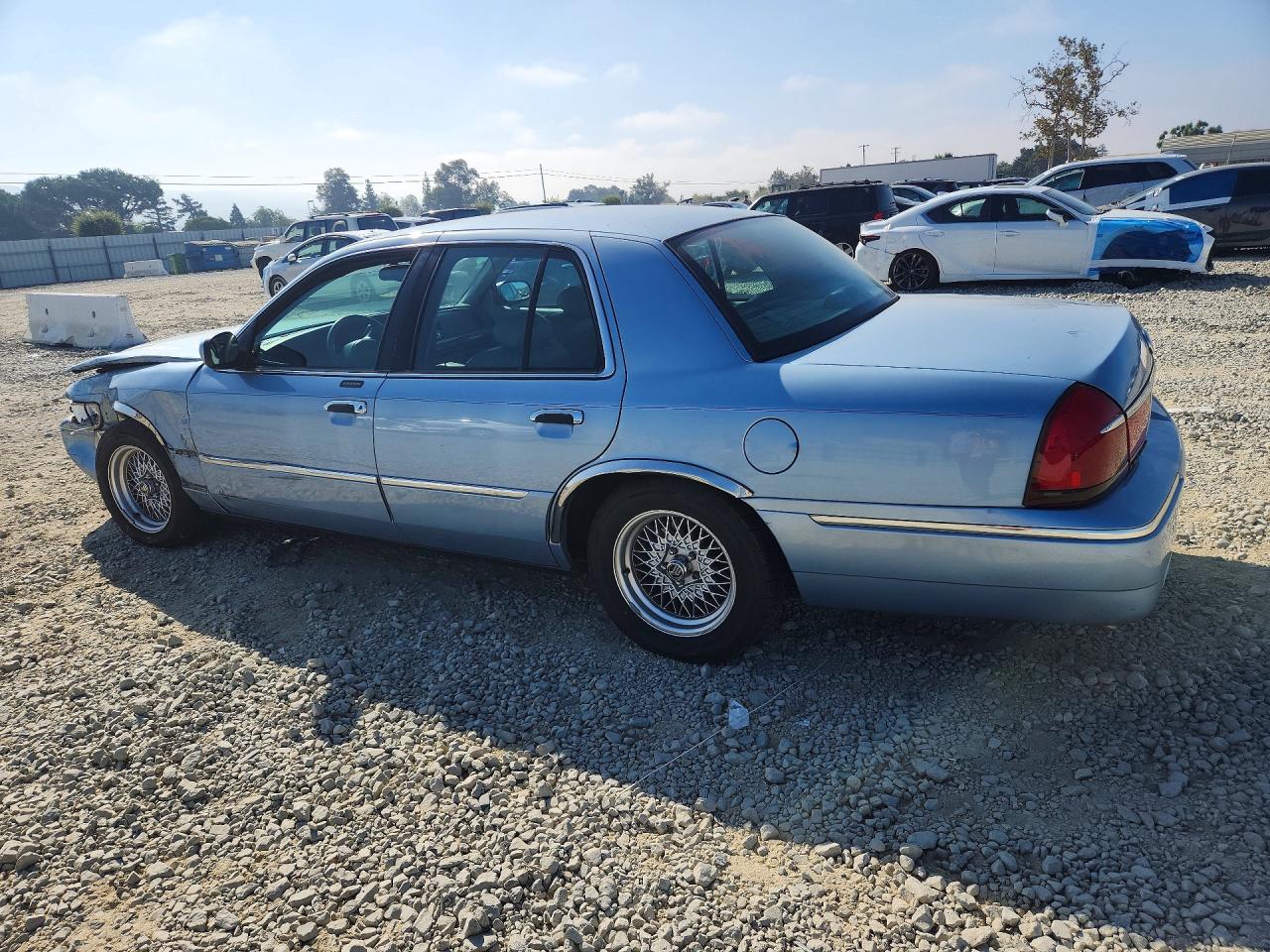 2000 Mercury Grand Marquis Ls Blue vin: 2MEFM75W1YX704417