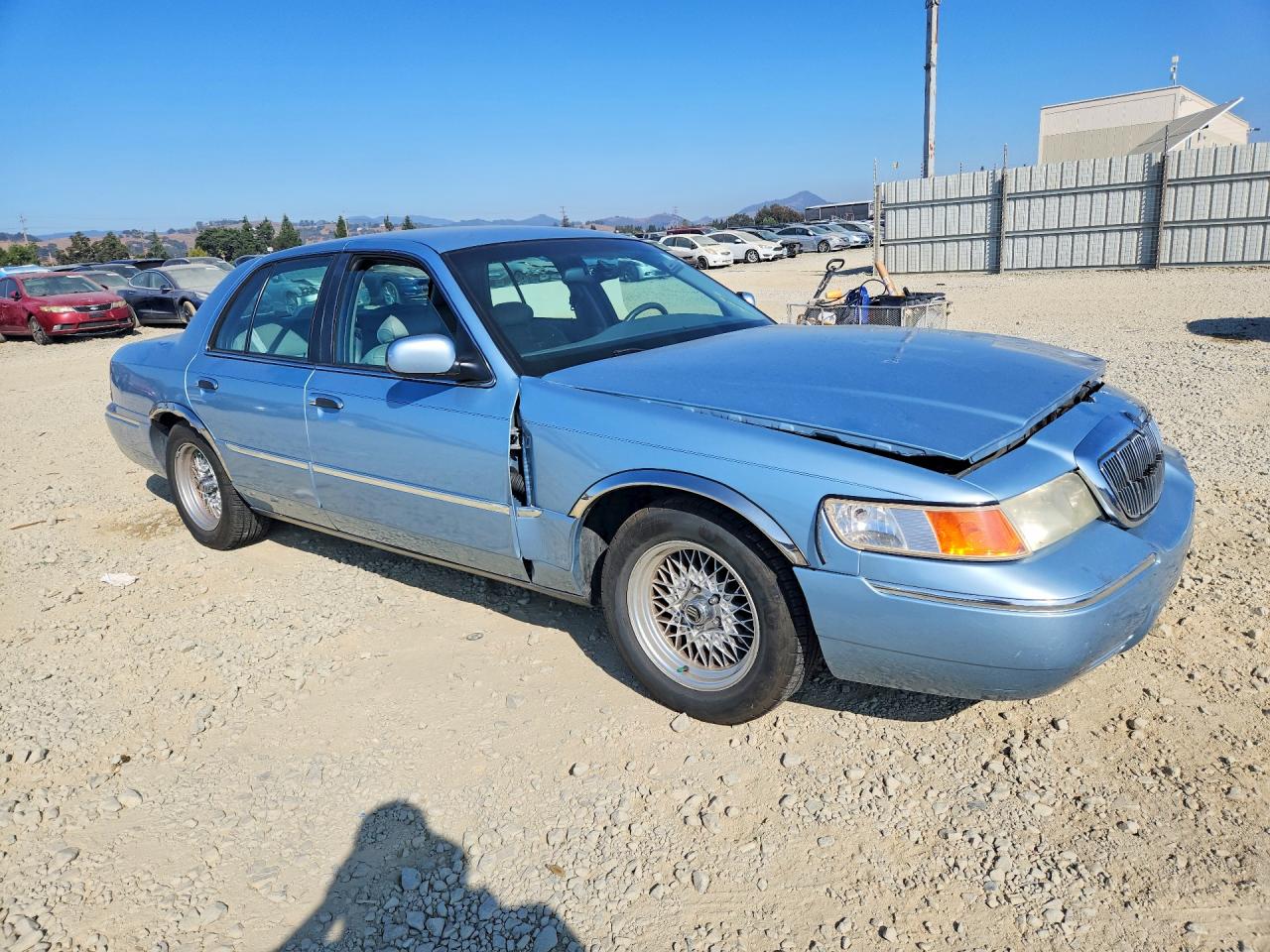 2000 Mercury Grand Marquis Ls Blue vin: 2MEFM75W1YX704417