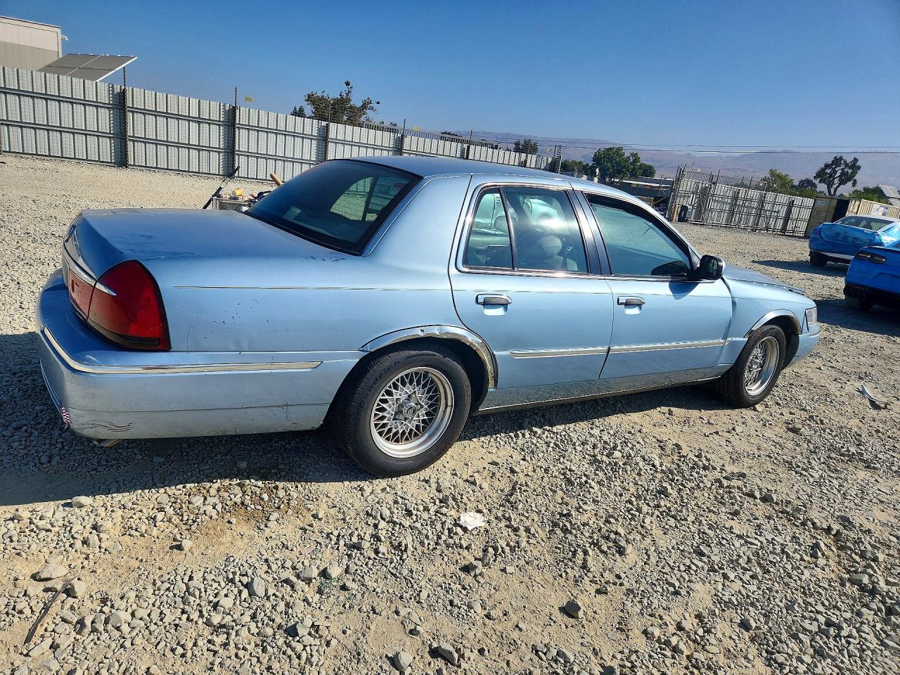 2000 Mercury Grand Marquis Ls Blue vin: 2MEFM75W1YX704417