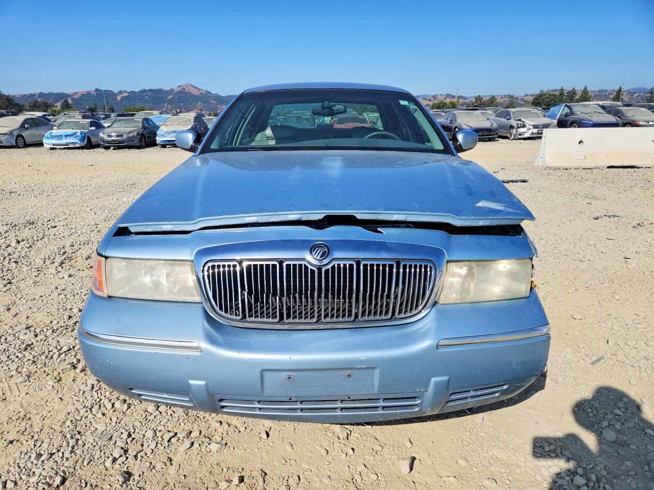 2000 Mercury Grand Marquis Ls Blue vin: 2MEFM75W1YX704417