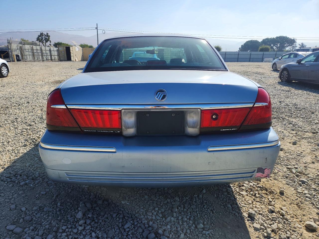 2000 Mercury Grand Marquis Ls Blue vin: 2MEFM75W1YX704417