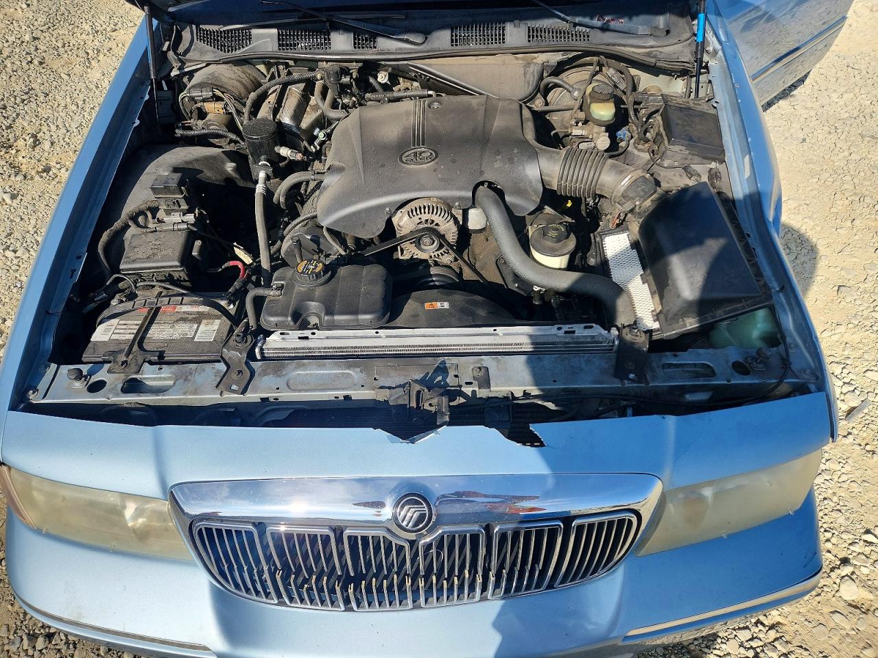 2000 Mercury Grand Marquis Ls Blue vin: 2MEFM75W1YX704417