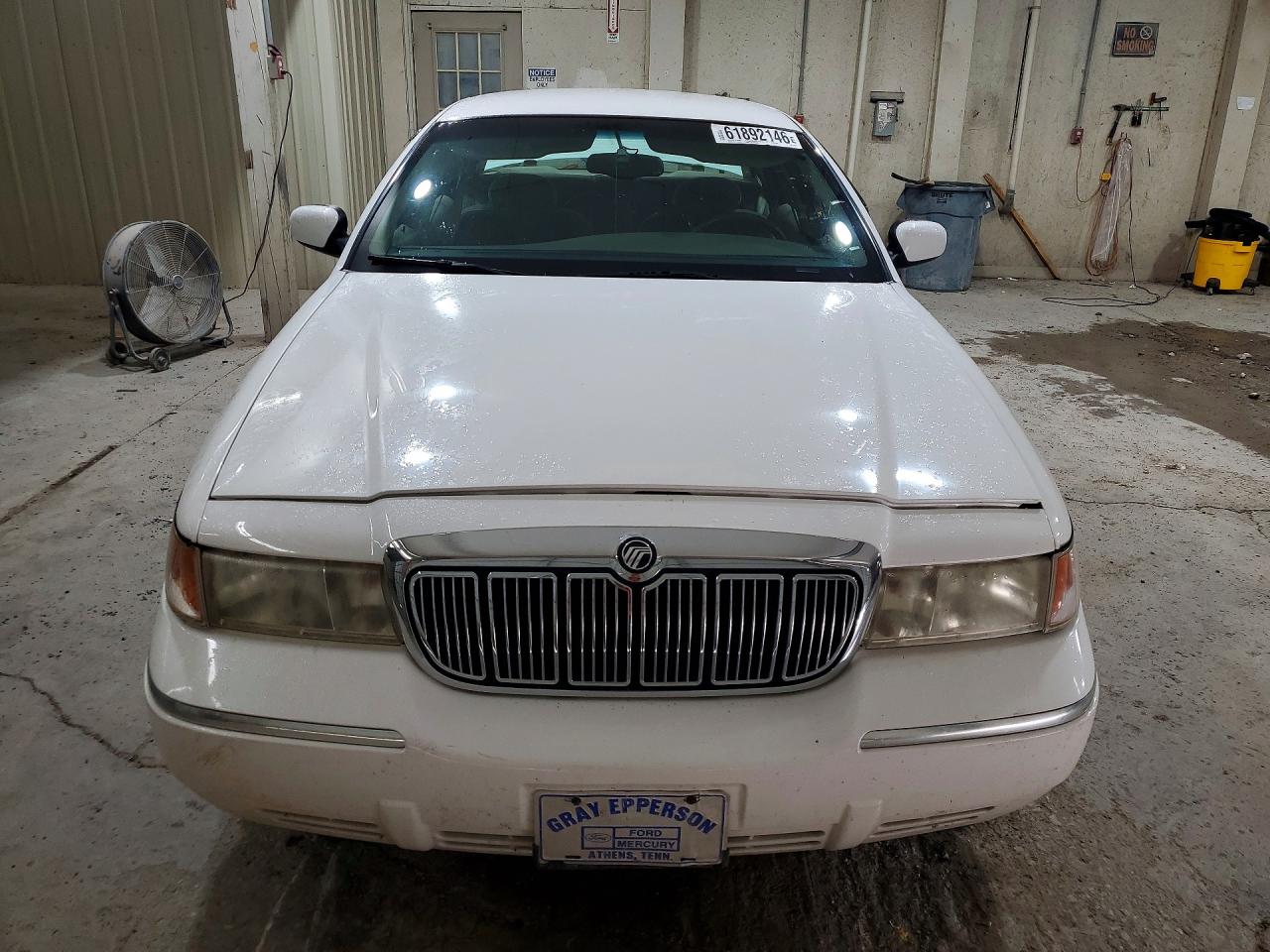 2000 Mercury Grand Marquis Ls White vin: 2MEFM75W1YX721041