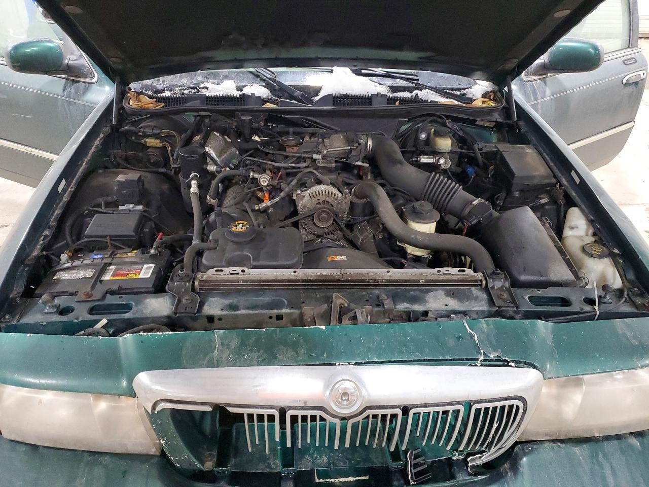 2000 Mercury Grand Marquis Ls Green vin: 2MEFM75W1YX739748