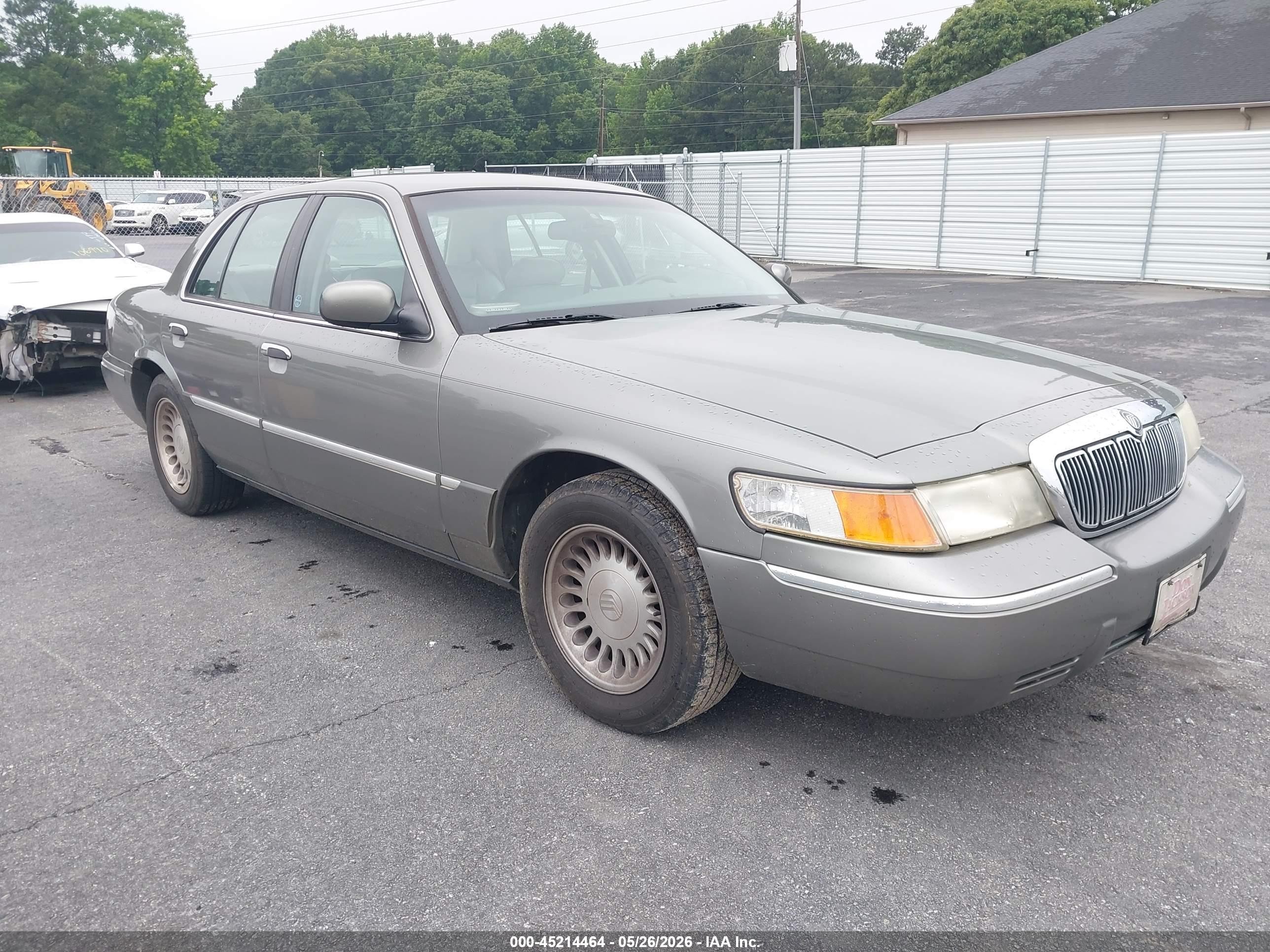 2001 Mercury Grand Marquis Ls Серый vin: 2MEFM75W21X641091