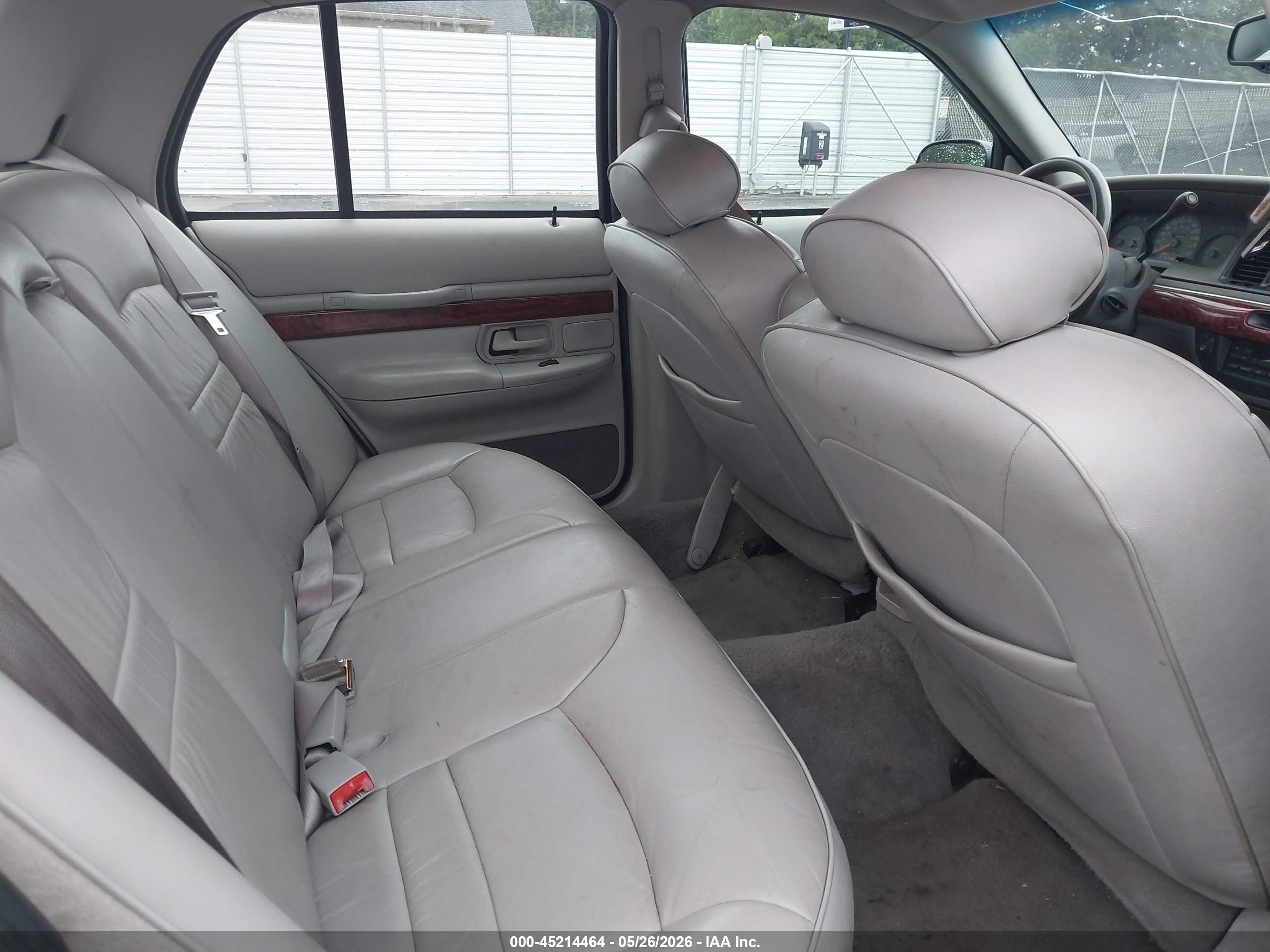 2001 Mercury Grand Marquis Ls Серый vin: 2MEFM75W21X641091
