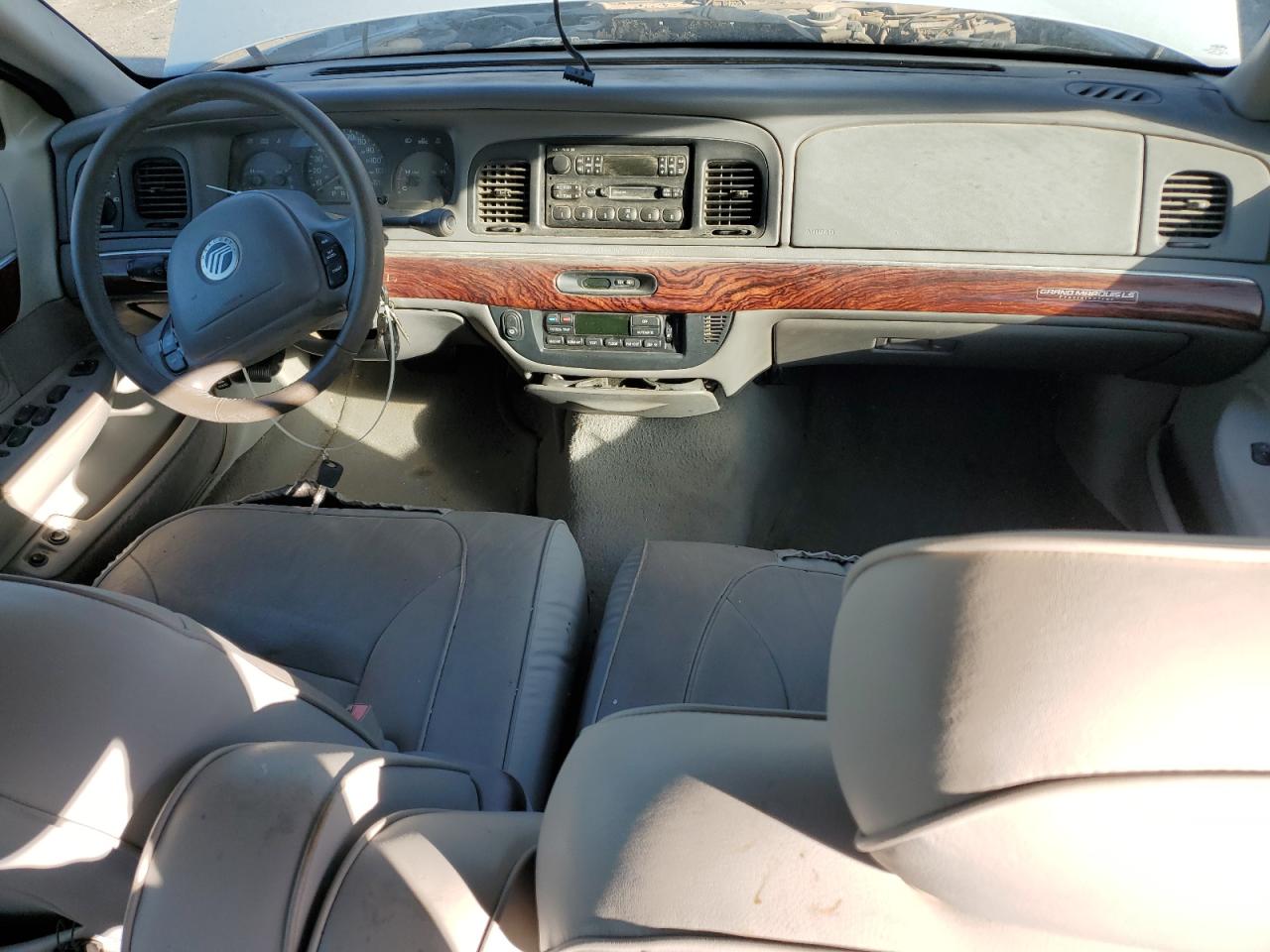 2002 Mercury Grand Marquis Ls Silver vin: 2MEFM75W22X623854
