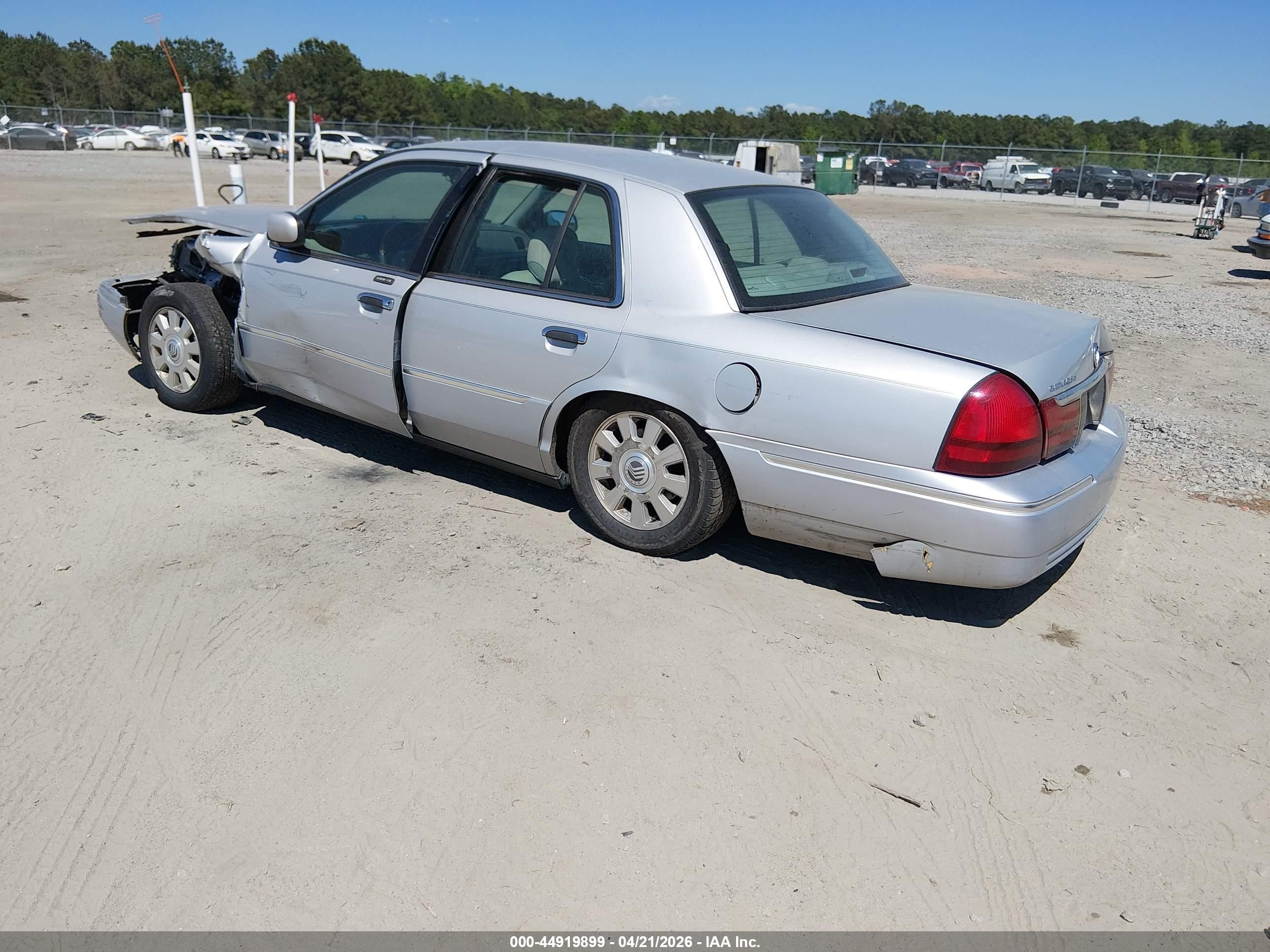2003 Mercury Grand Marquis Ls Silver vin: 2MEFM75W23X662770