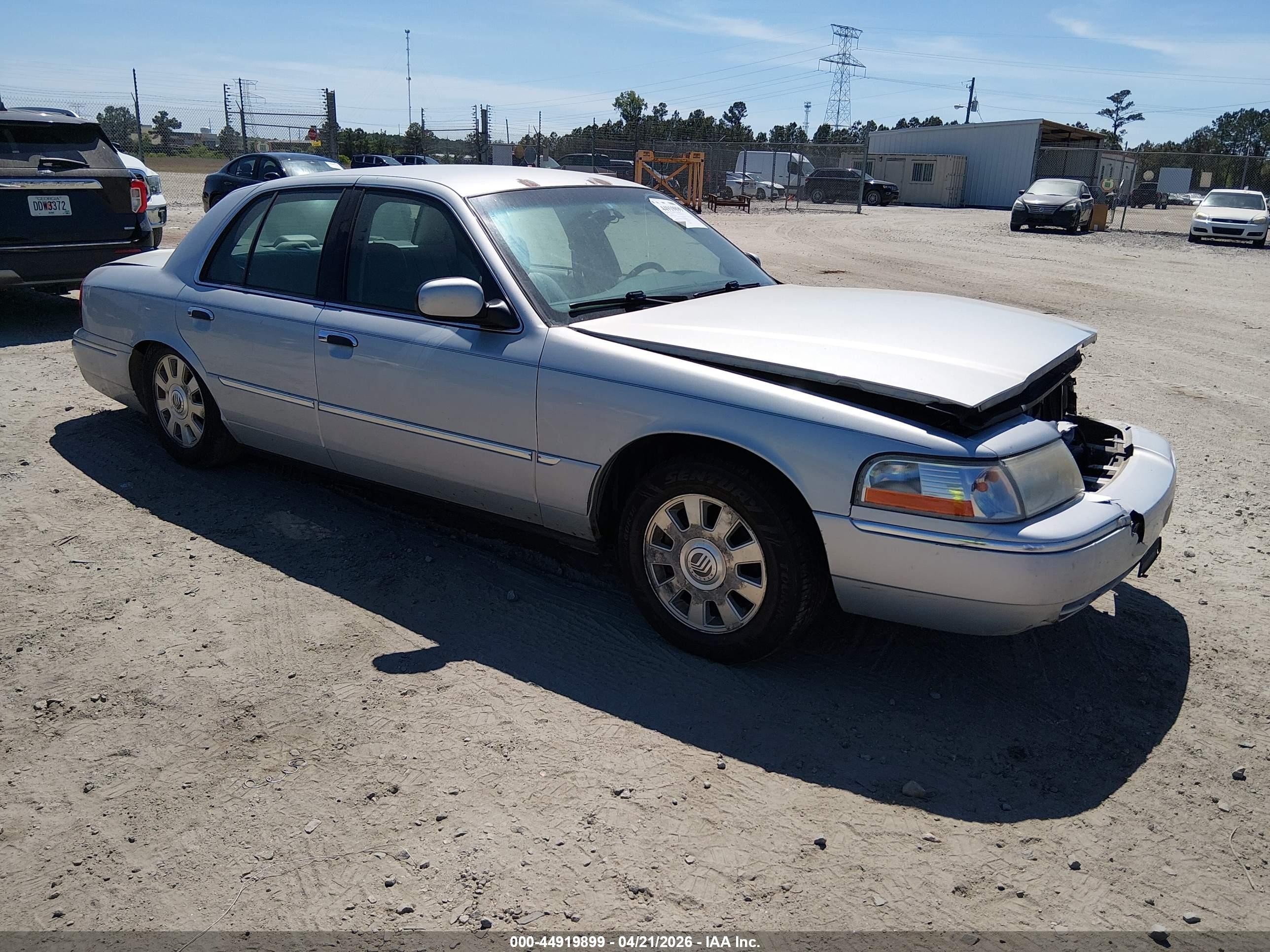 2003 Mercury Grand Marquis Ls Silver vin: 2MEFM75W23X662770