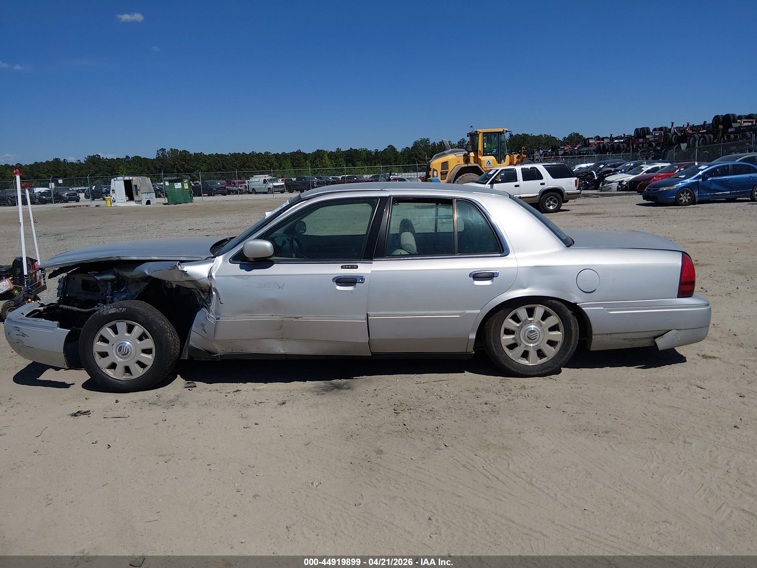 2003 Mercury Grand Marquis Ls Silver vin: 2MEFM75W23X662770