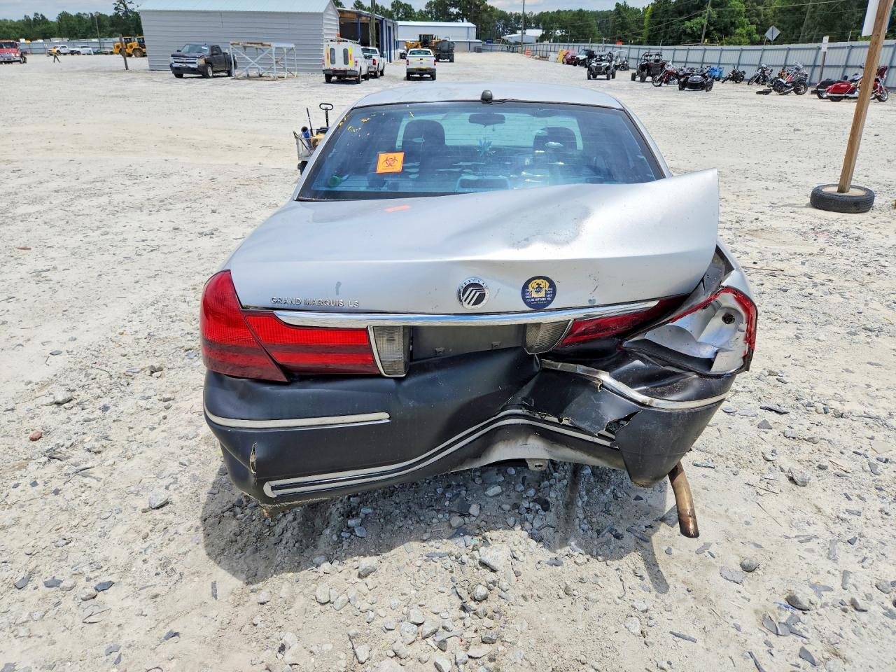 2003 Mercury Grand Marquis Ls Silver vin: 2MEFM75W23X664969