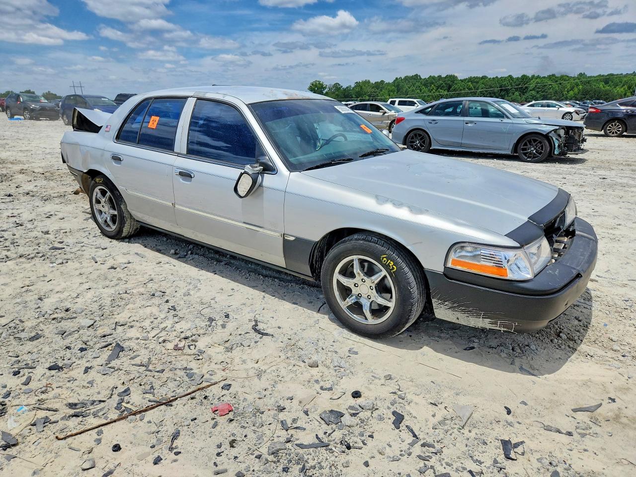 2003 Mercury Grand Marquis Ls Silver vin: 2MEFM75W23X664969