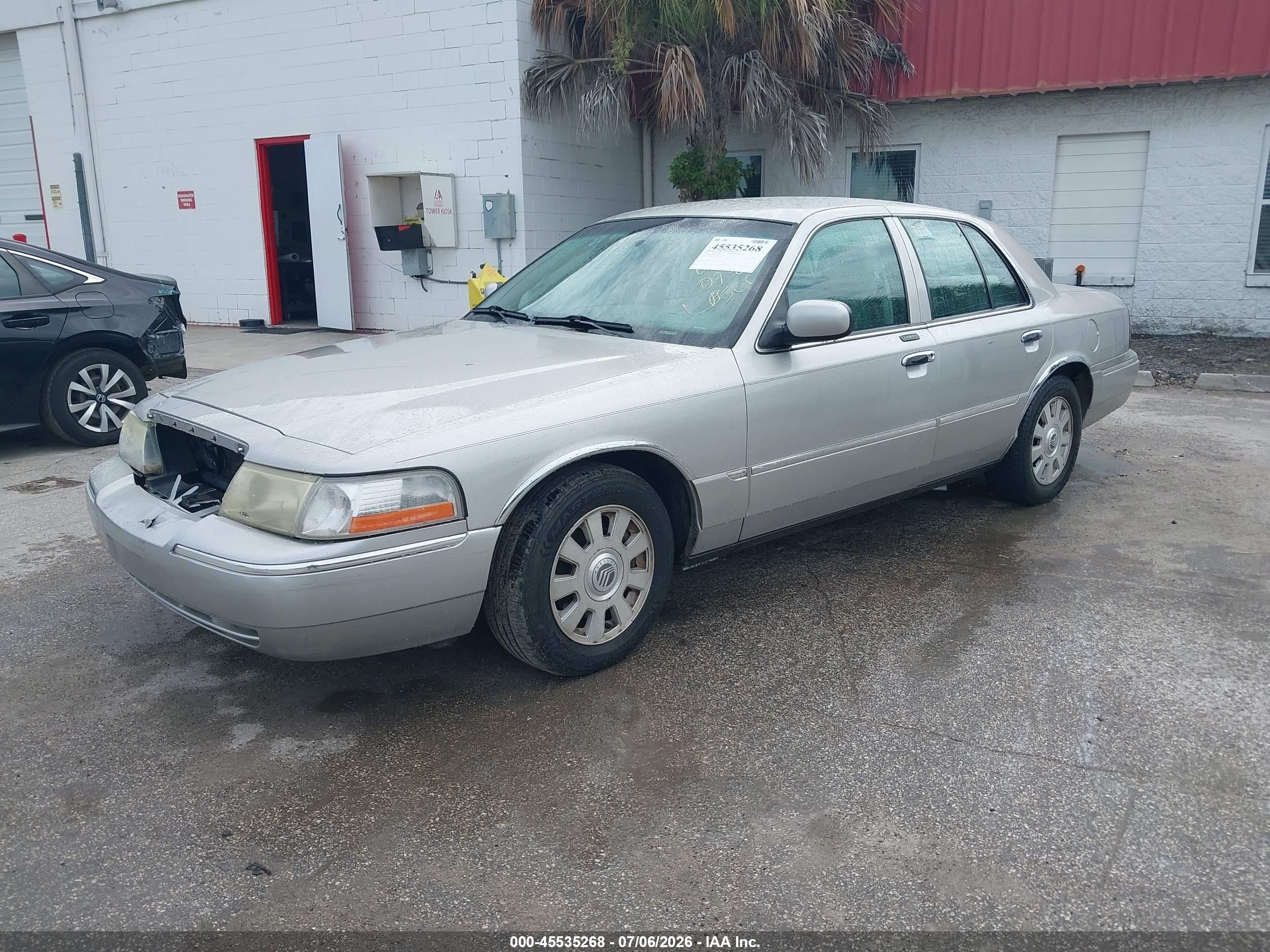 2003 Mercury Grand Marquis Ls Silver vin: 2MEFM75W23X691489