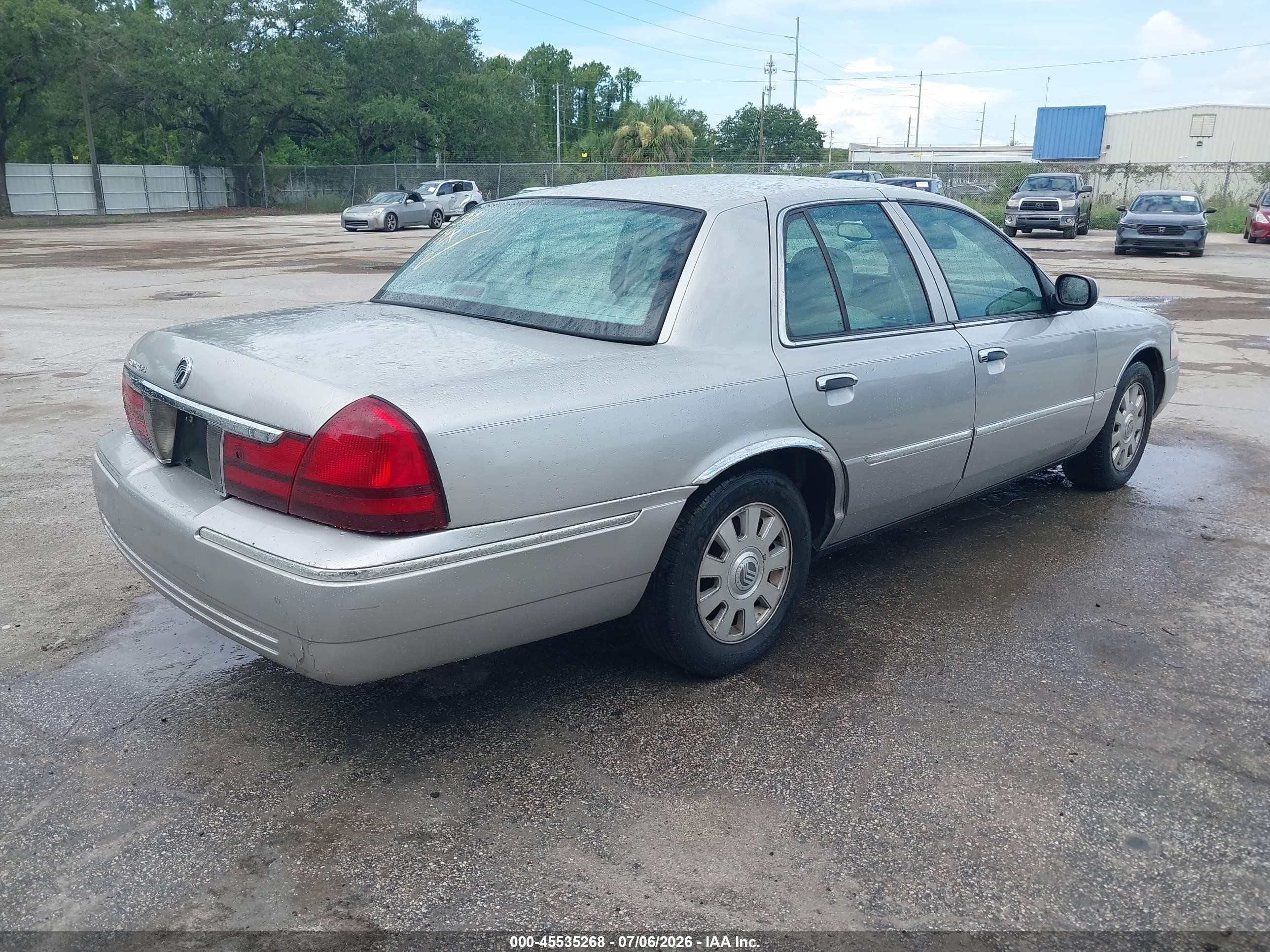 2003 Mercury Grand Marquis Ls Silver vin: 2MEFM75W23X691489