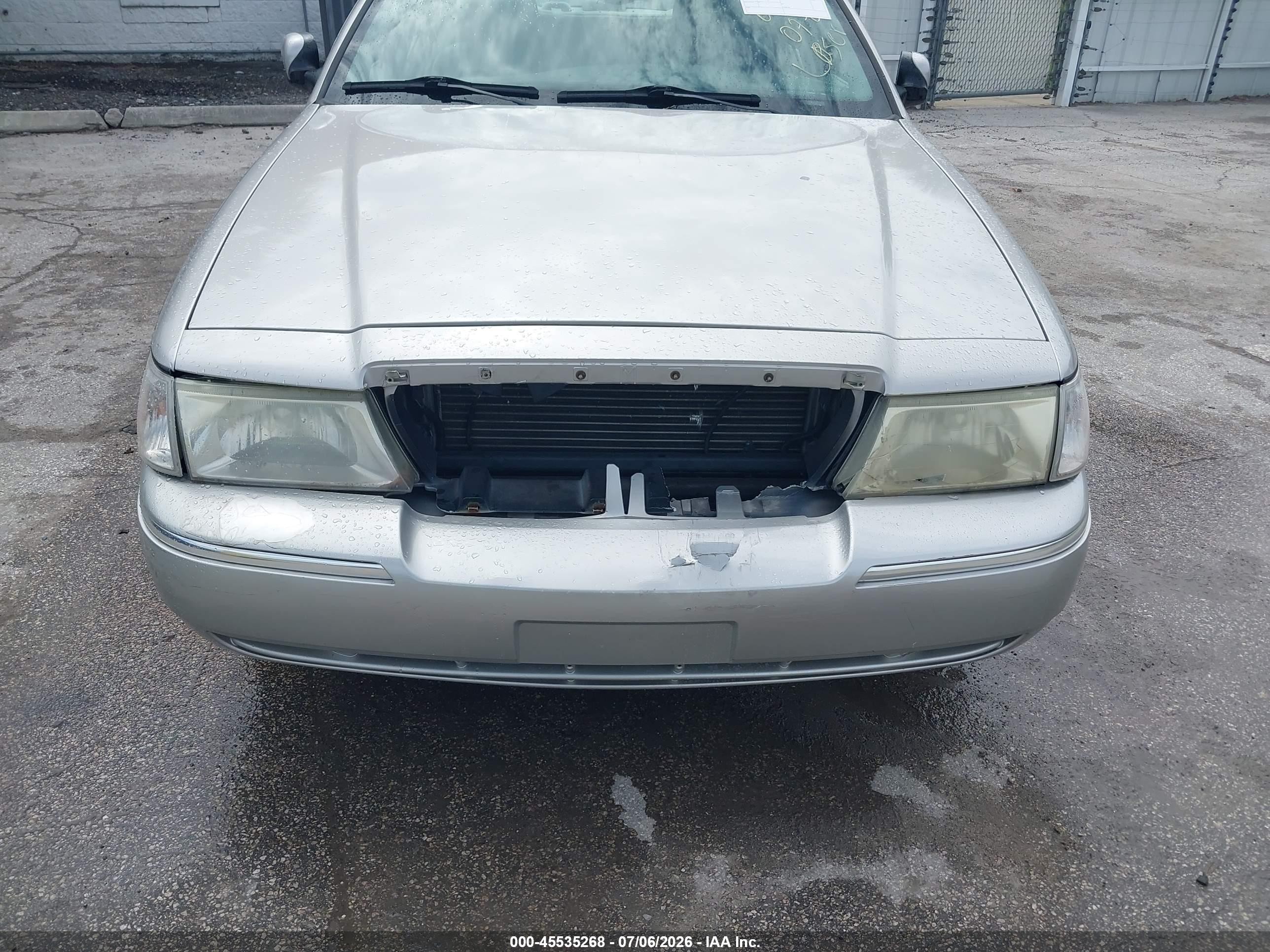 2003 Mercury Grand Marquis Ls Silver vin: 2MEFM75W23X691489