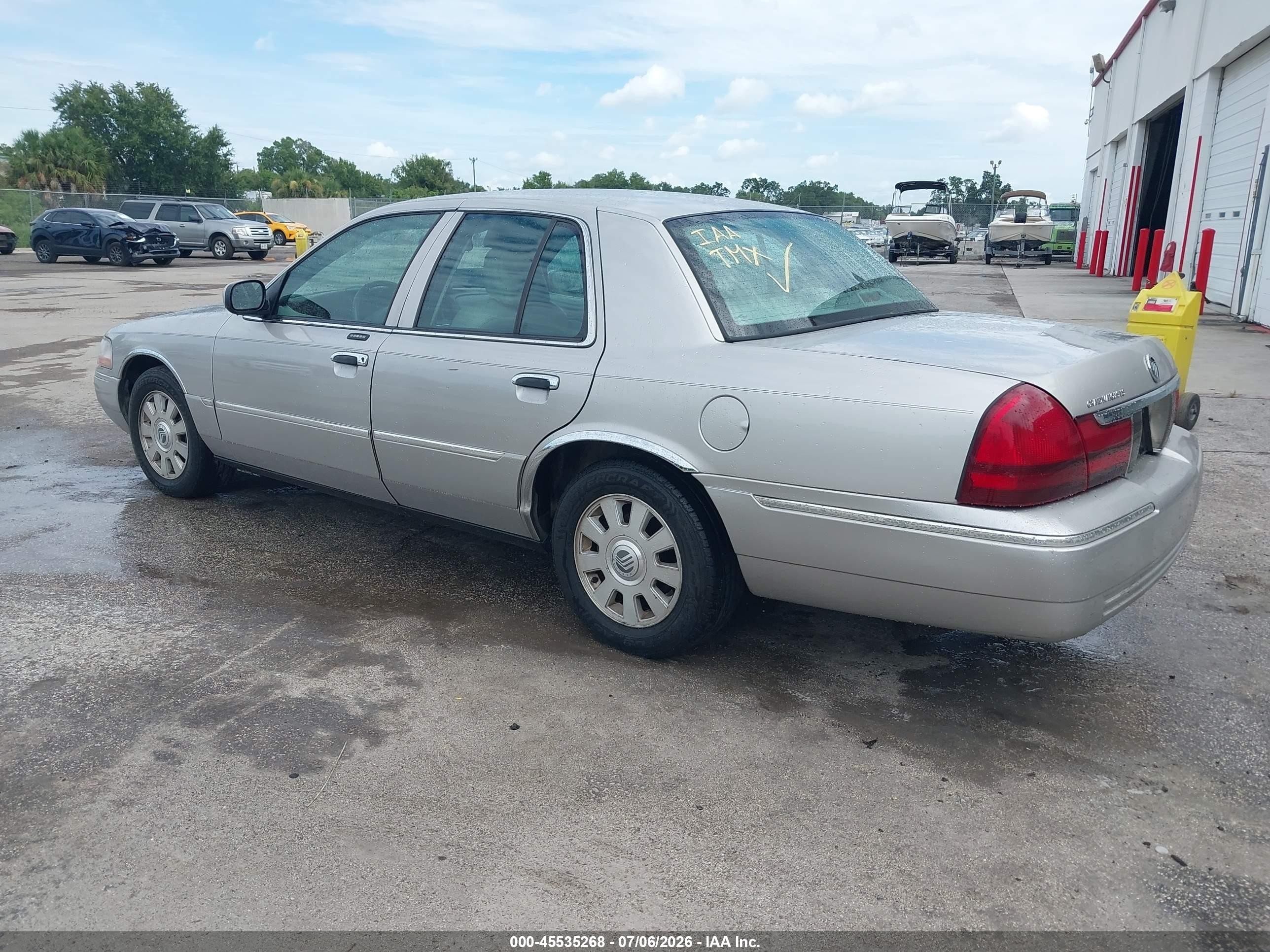 2003 Mercury Grand Marquis Ls Silver vin: 2MEFM75W23X691489