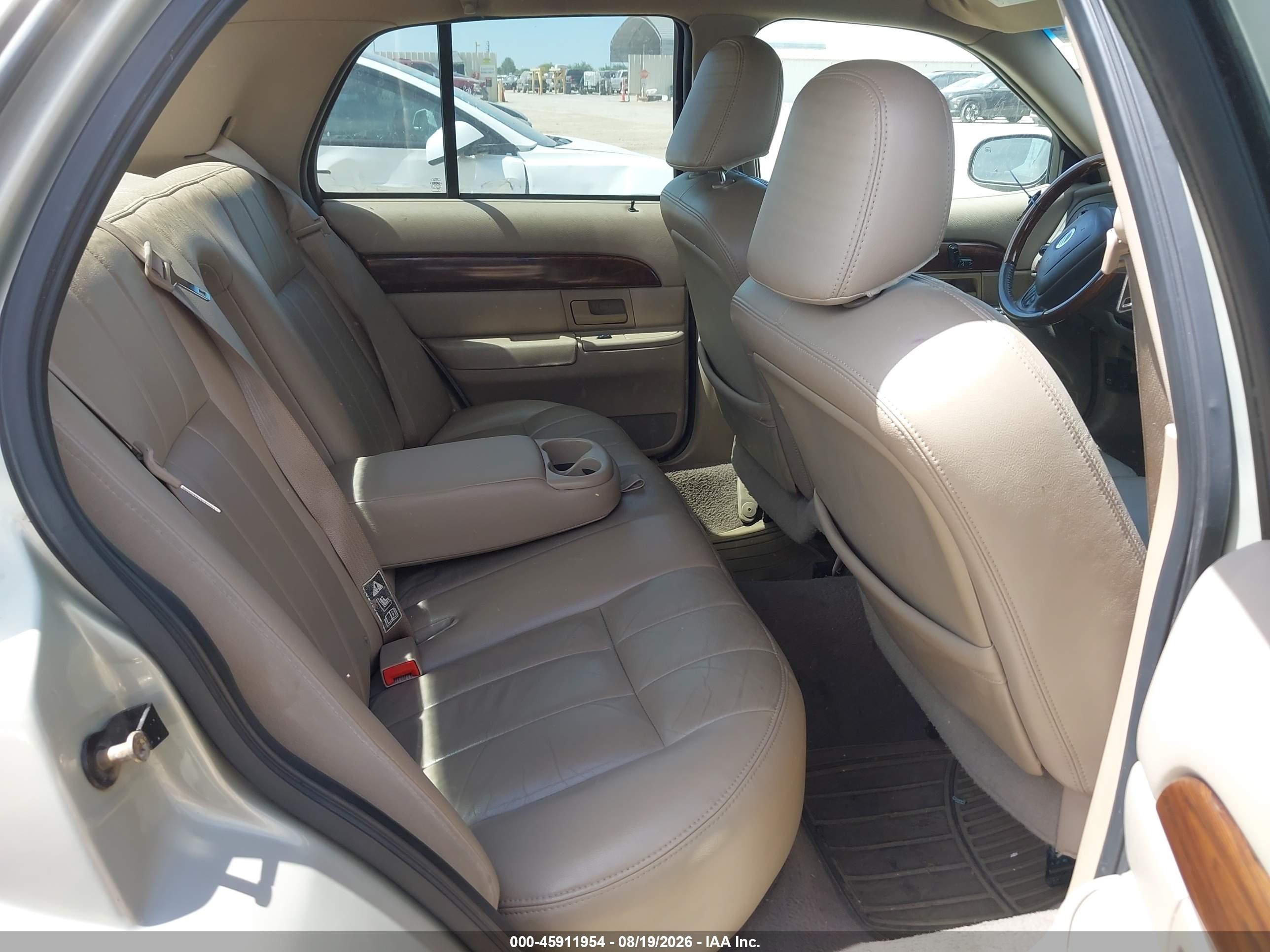2003 Mercury Grand Marquis Ls Gold vin: 2MEFM75W23X692478