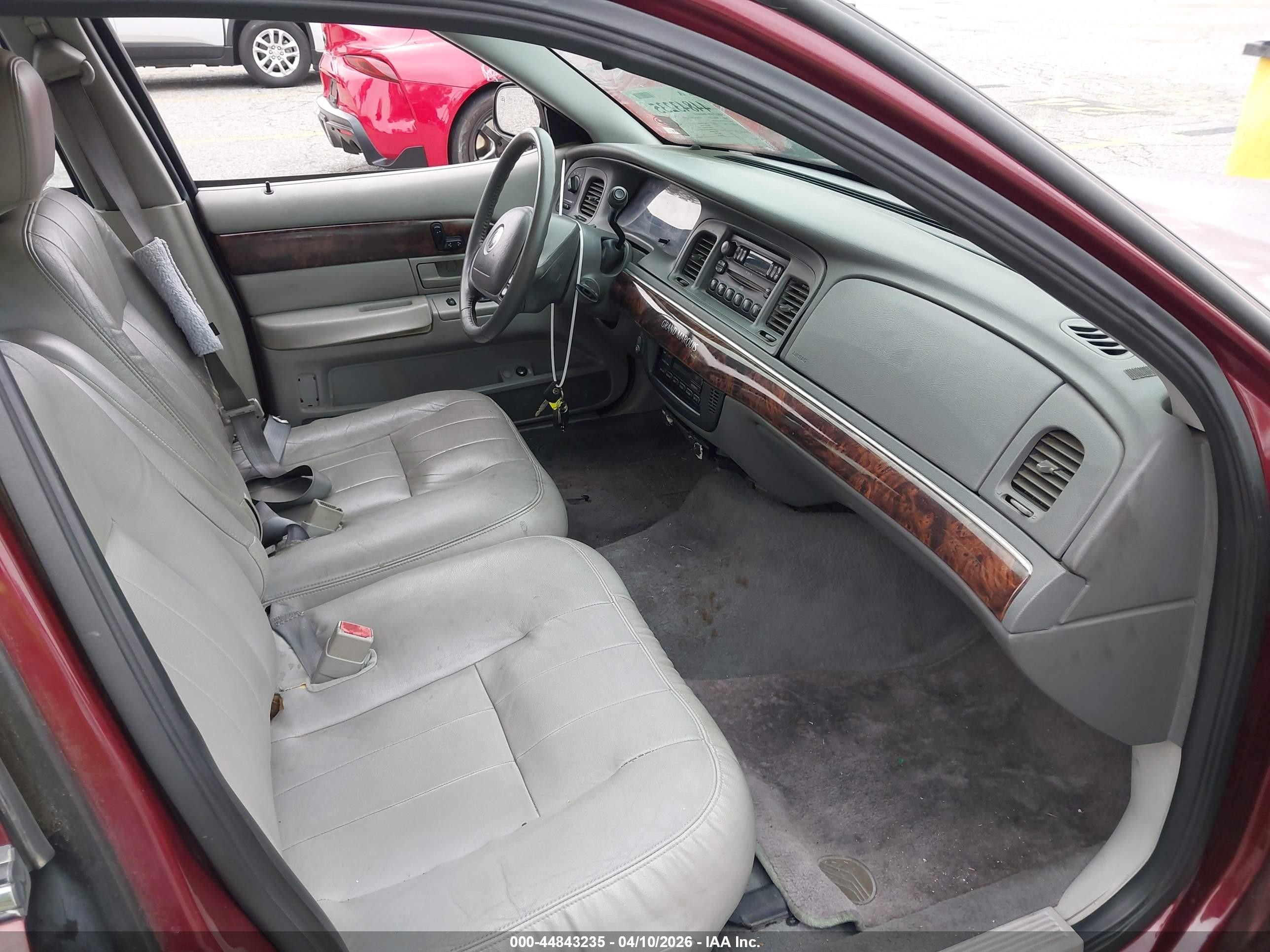 2004 Mercury Grand Marquis Ls Бордовый vin: 2MEFM75W24X646599