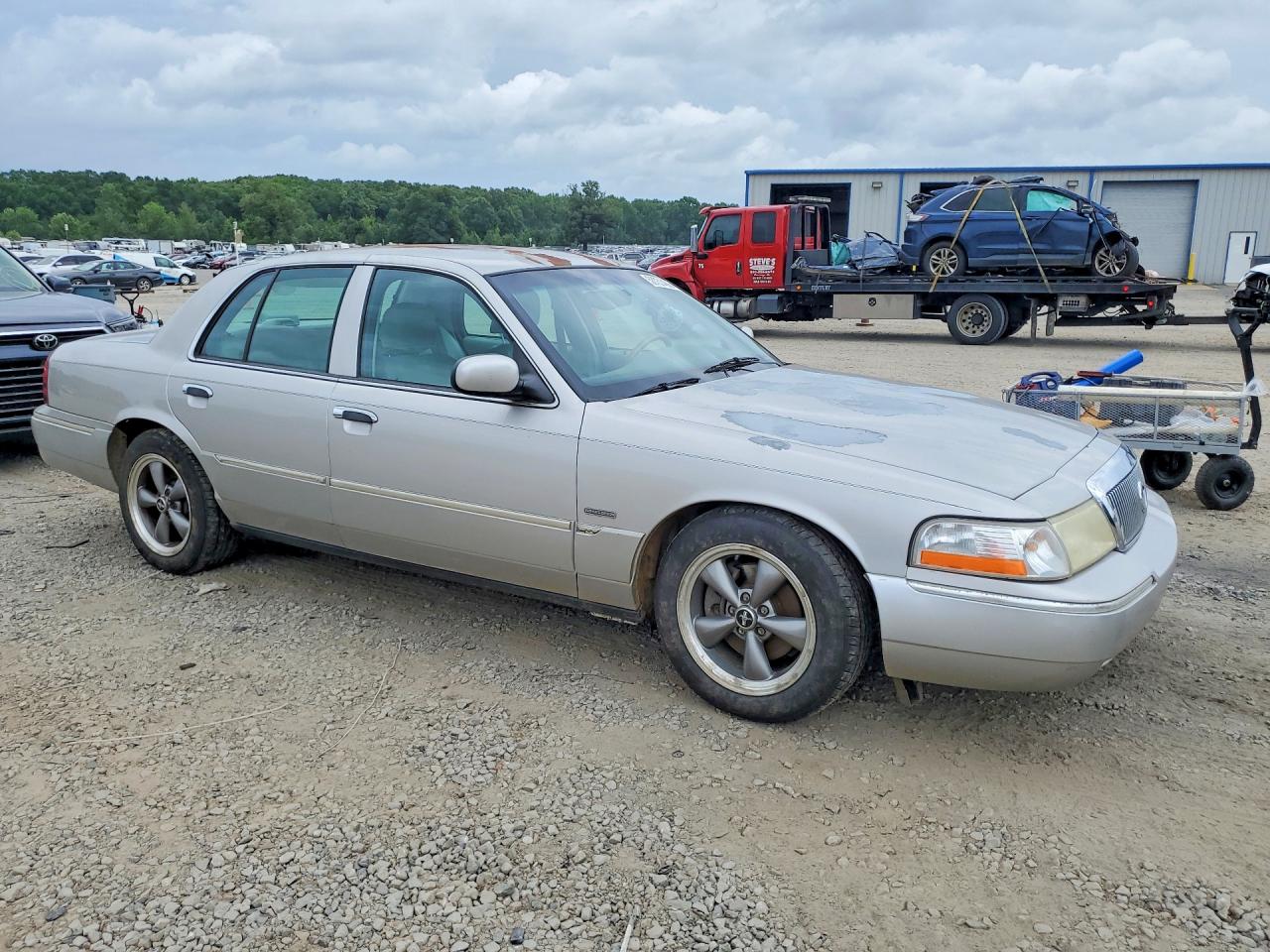 2004 Mercury Grand Marquis Ls Silver vin: 2MEFM75W24X676394