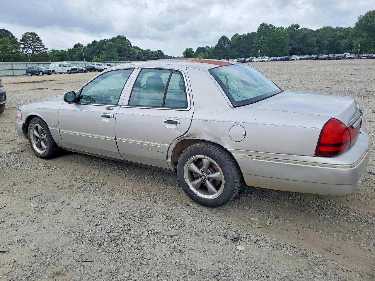 2004 Mercury Grand Marquis Ls Silver vin: 2MEFM75W24X676394