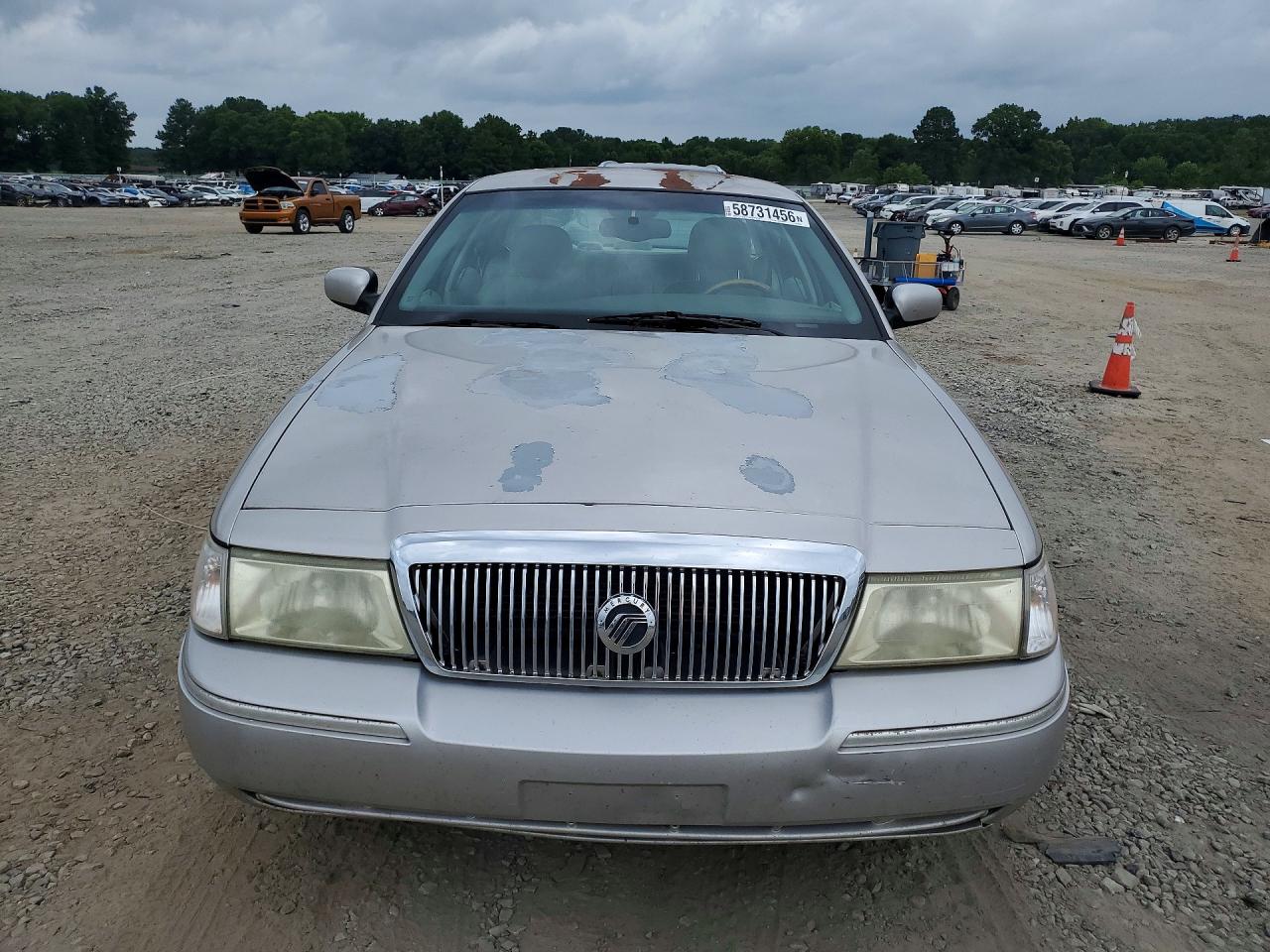 2004 Mercury Grand Marquis Ls Silver vin: 2MEFM75W24X676394