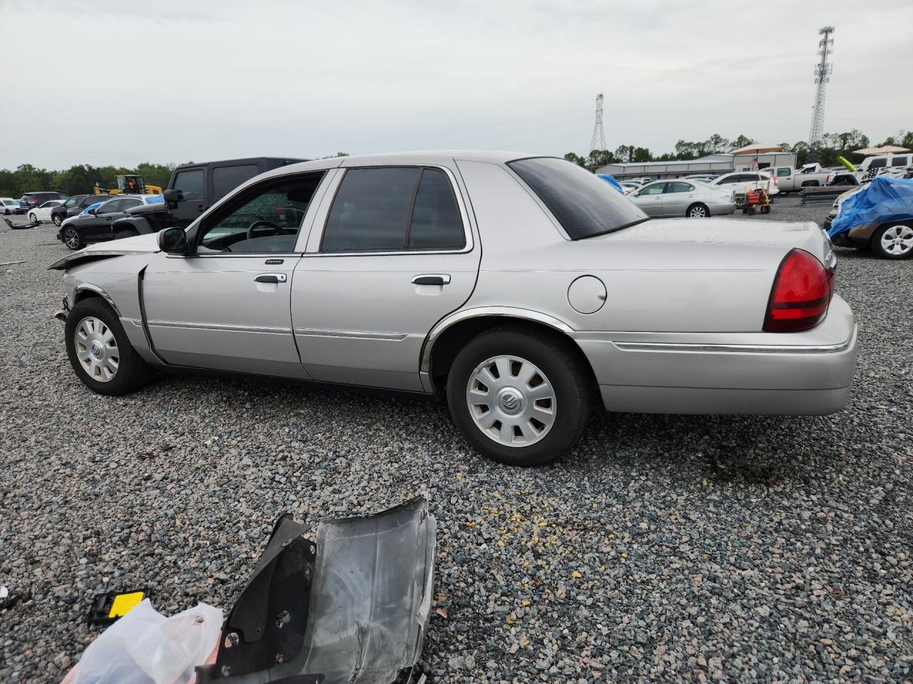 2004 Mercury Grand Marquis Ls Silver vin: 2MEFM75W24X697021